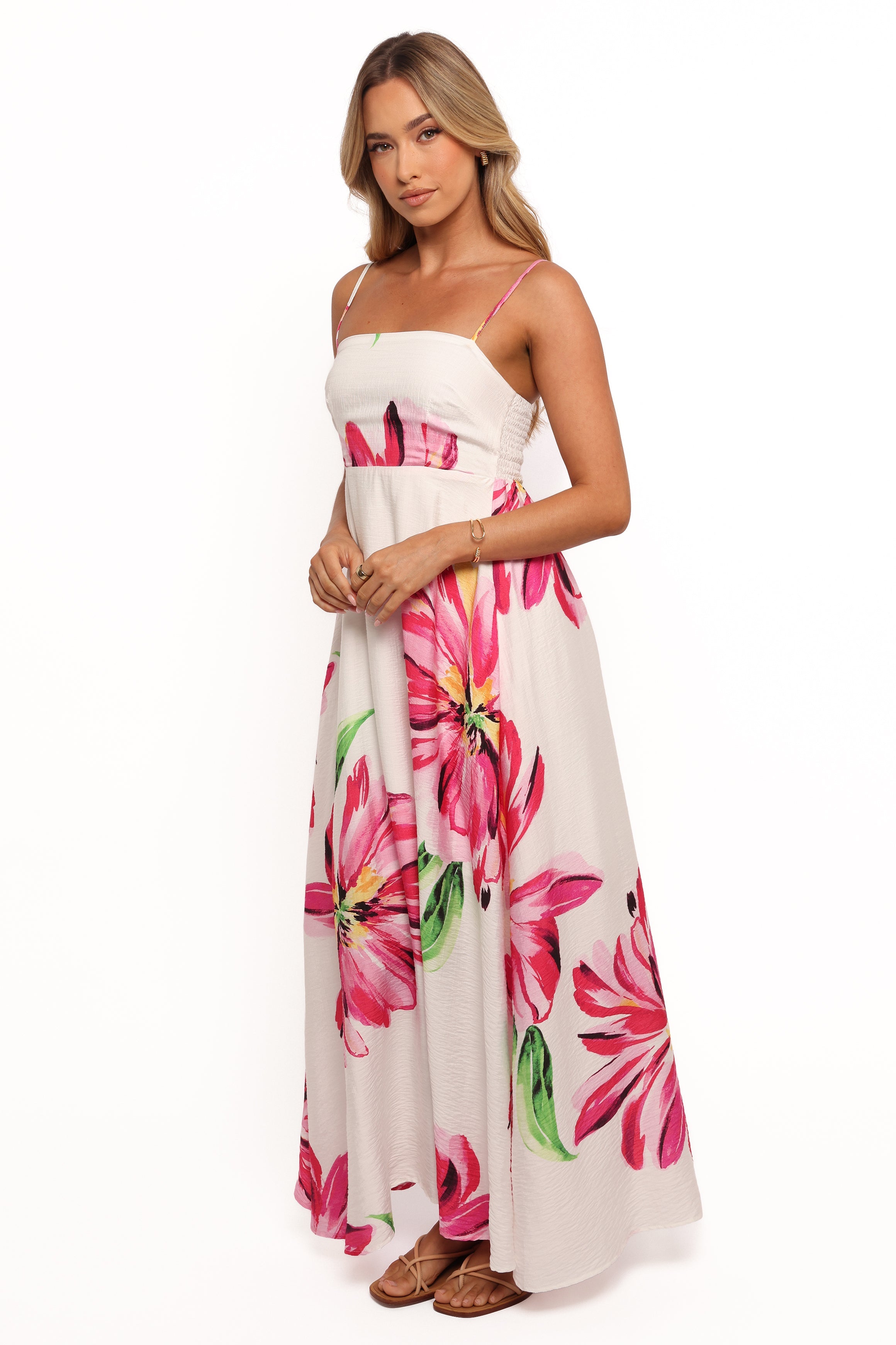 Verity Maxi Dress - Pink Floral