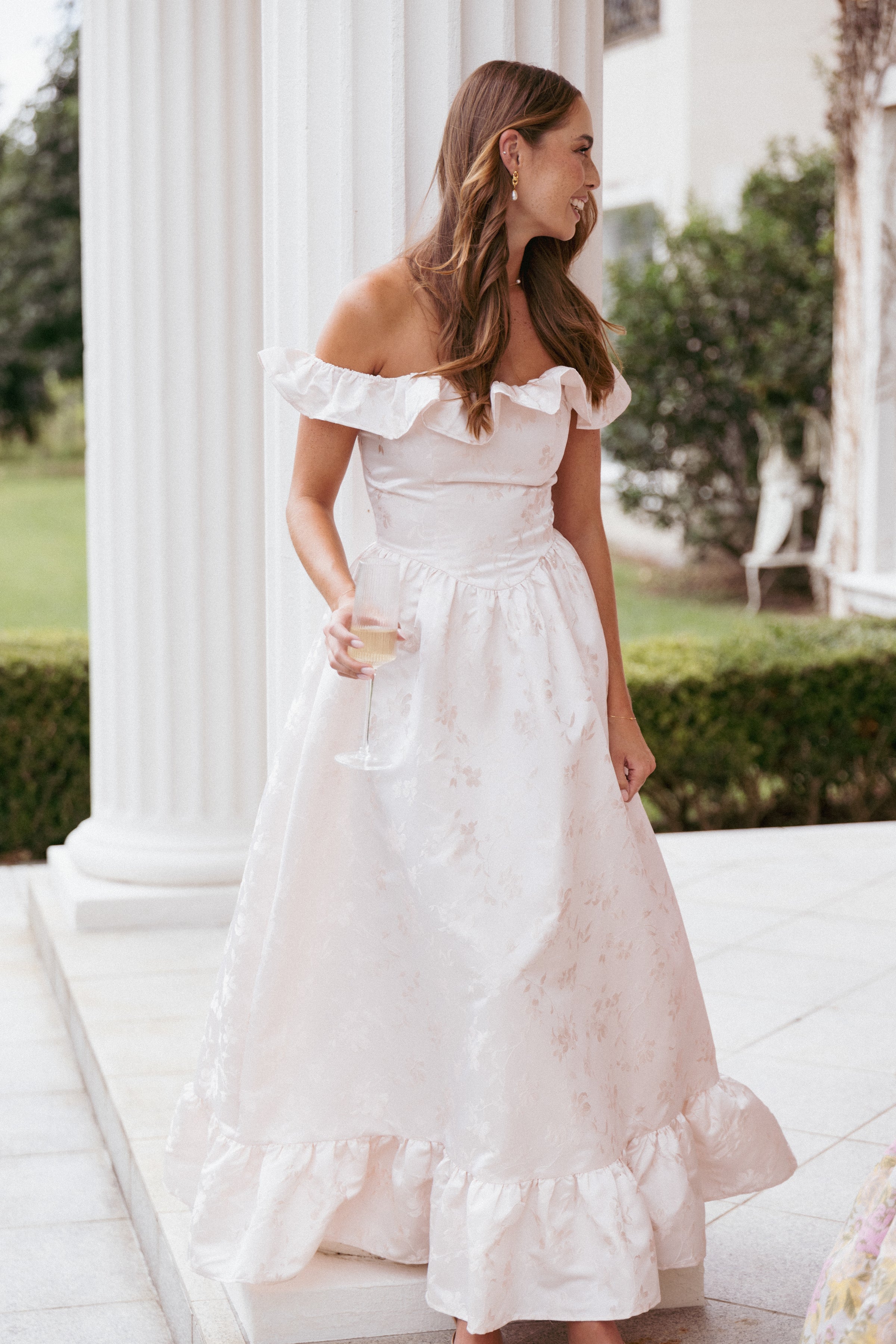 Vivien Maxi Dress - Pink