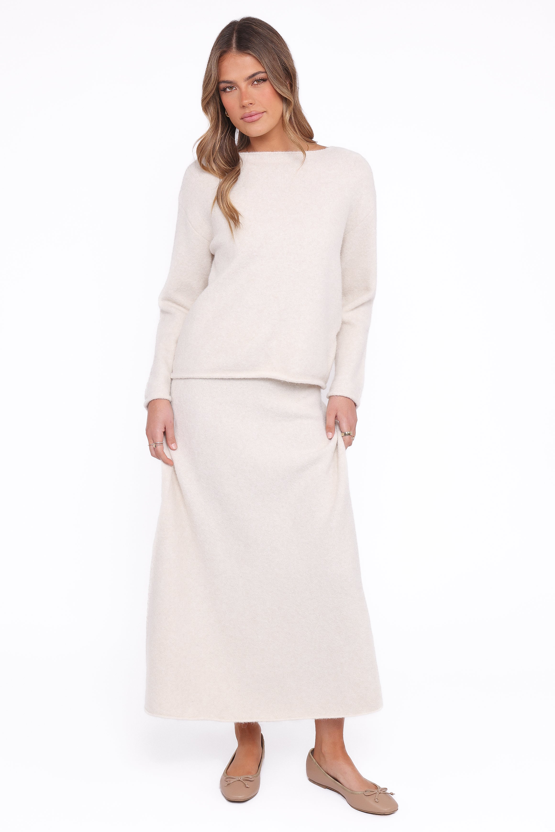 Willis Knitted Top - Cream