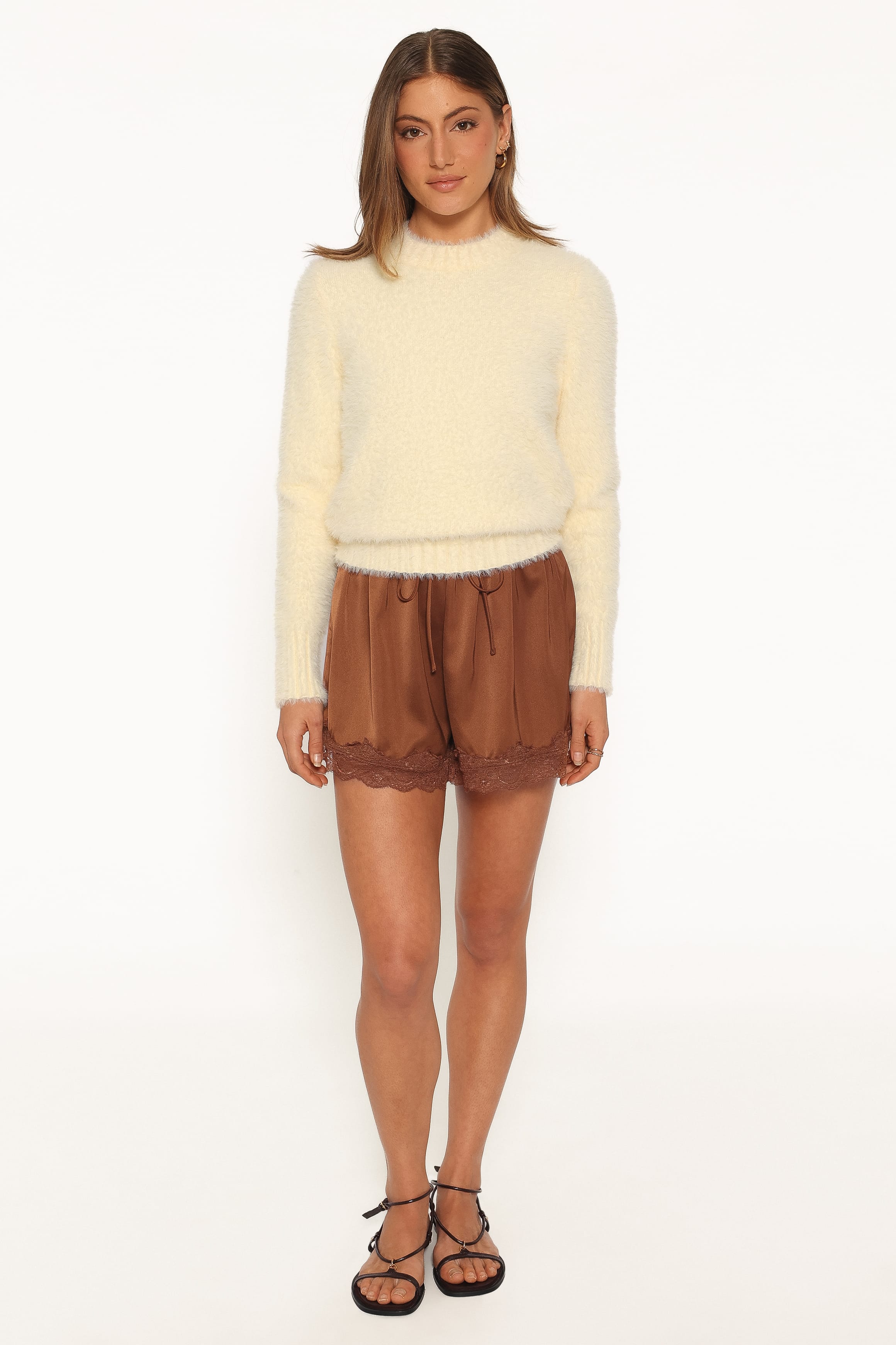 Winifred Knit Sweater - Butter Yellow