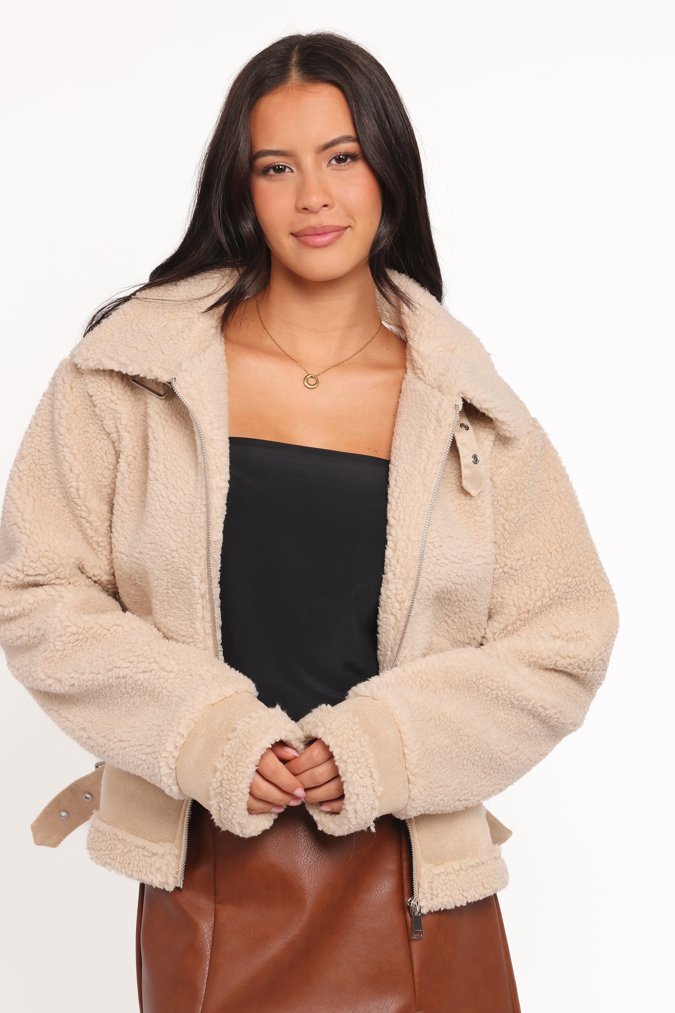 Winslow Fleece Jacket - Taupe