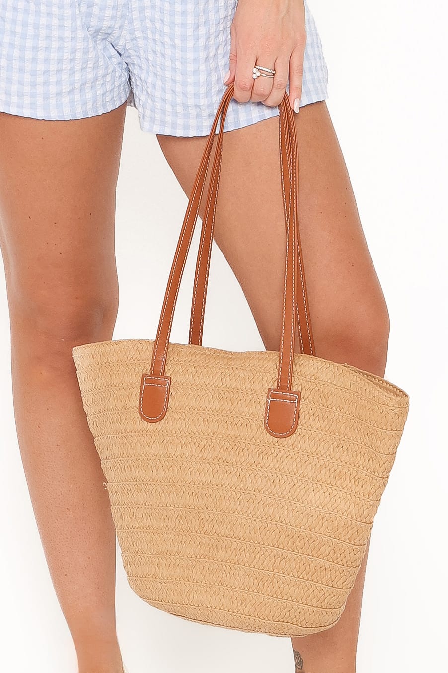 ACCESSORIES Elodie Bucket Bag - Tan
