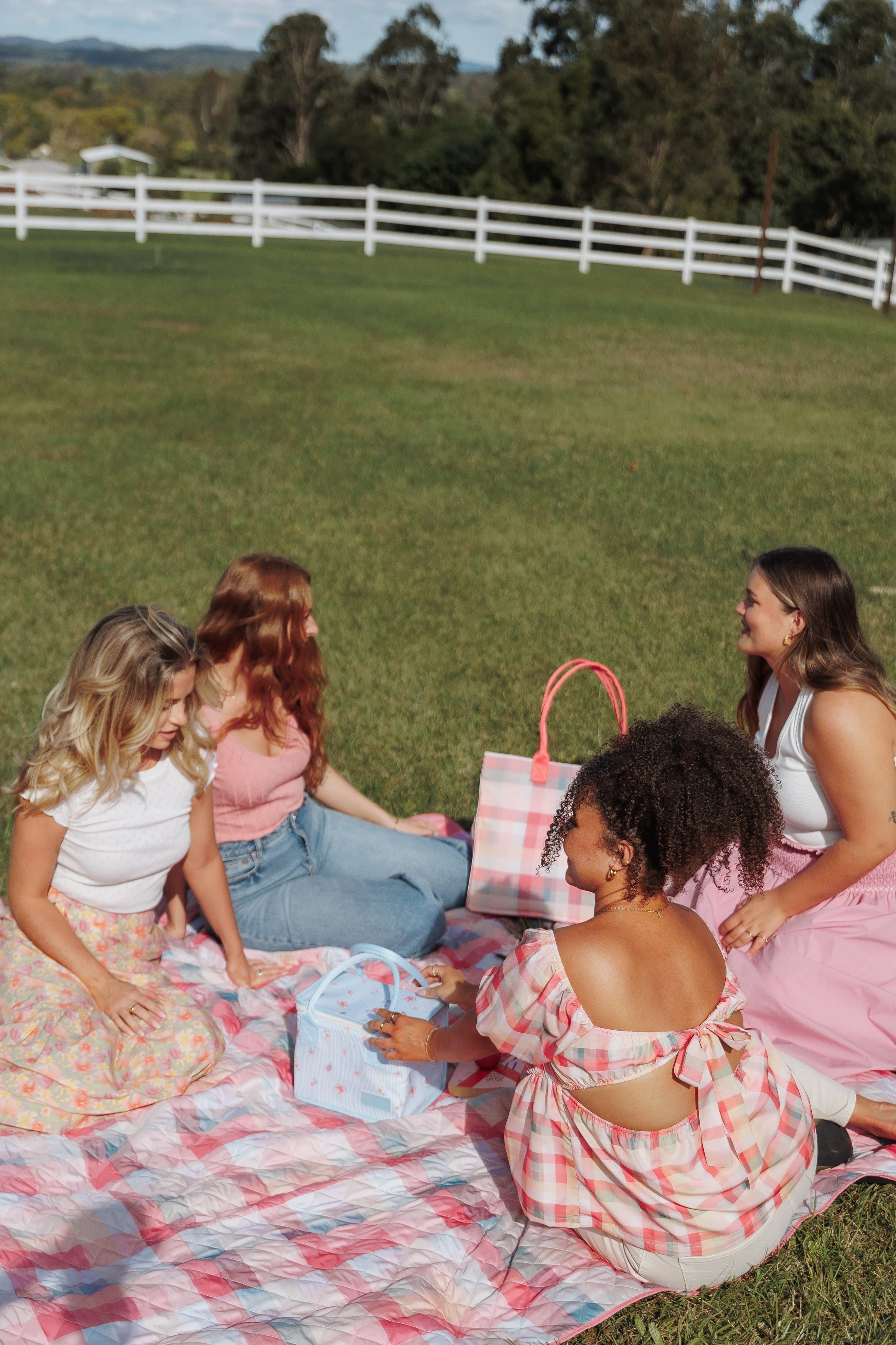 ACCESSORIES Picnic Rug - Pink Picnic Plaid