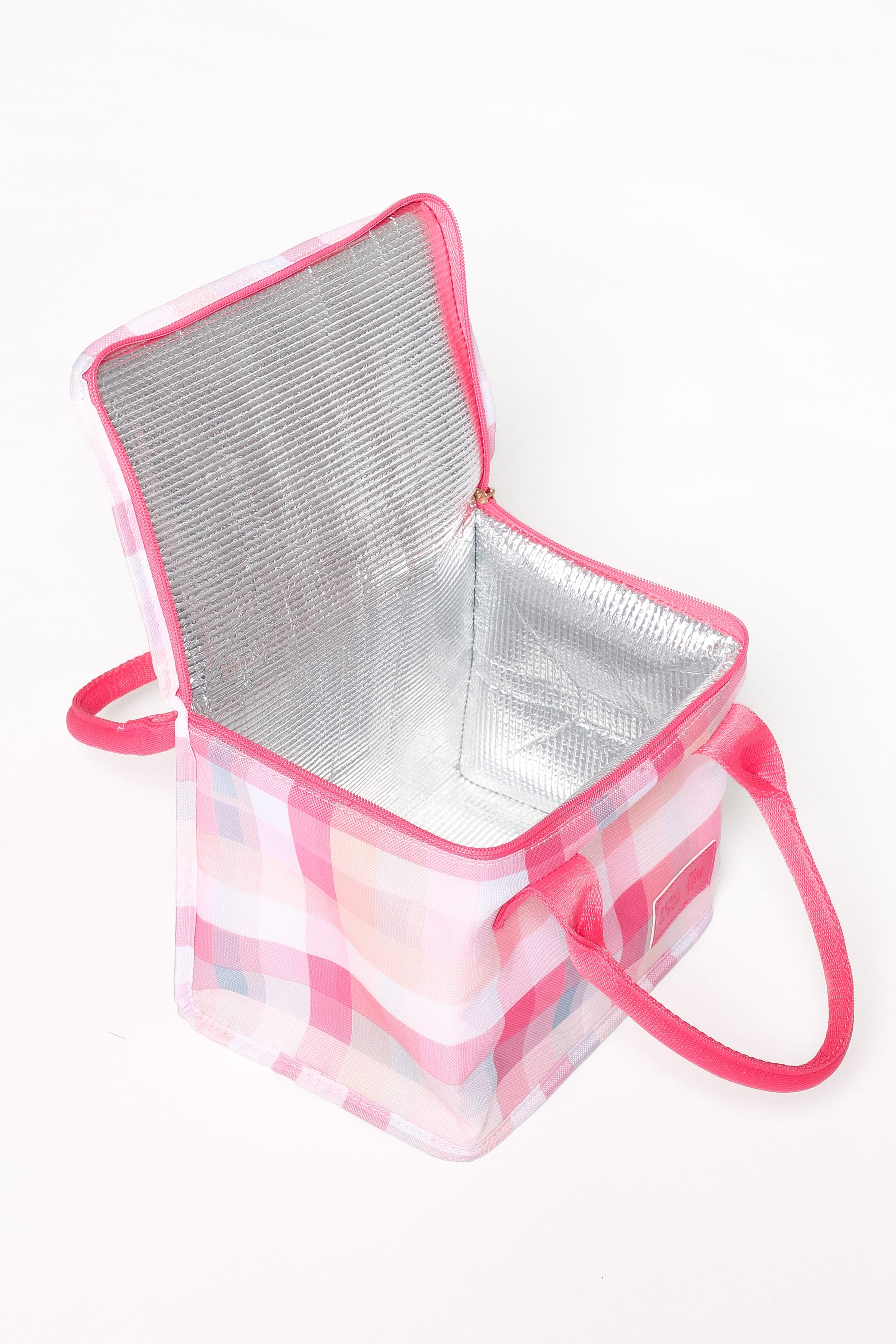 ACCESSORIES The Graze Lunch Bag - Pink Picnic Plaid