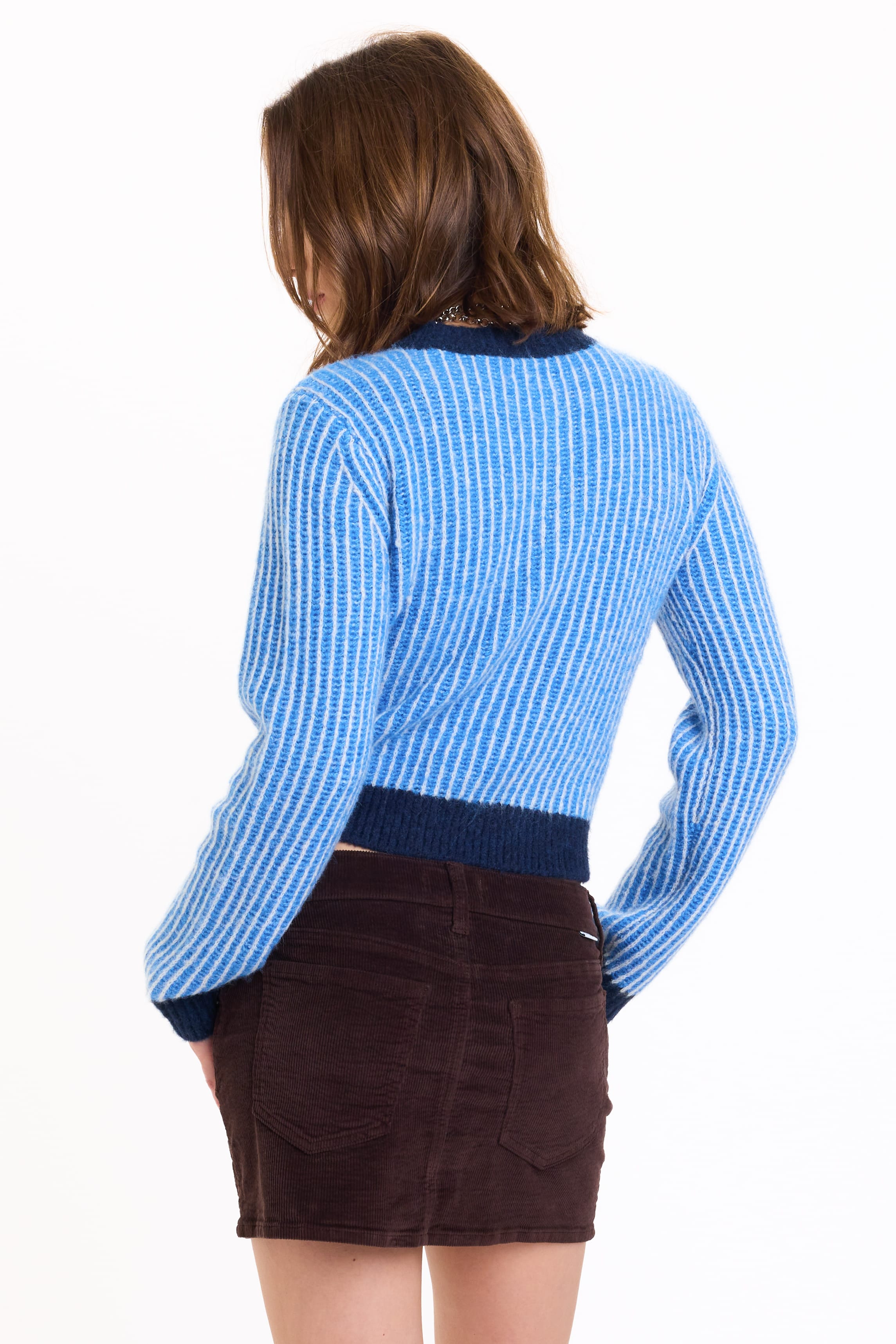BOTTOMS Daze Fever Micro Mini Skirt - Chocolate