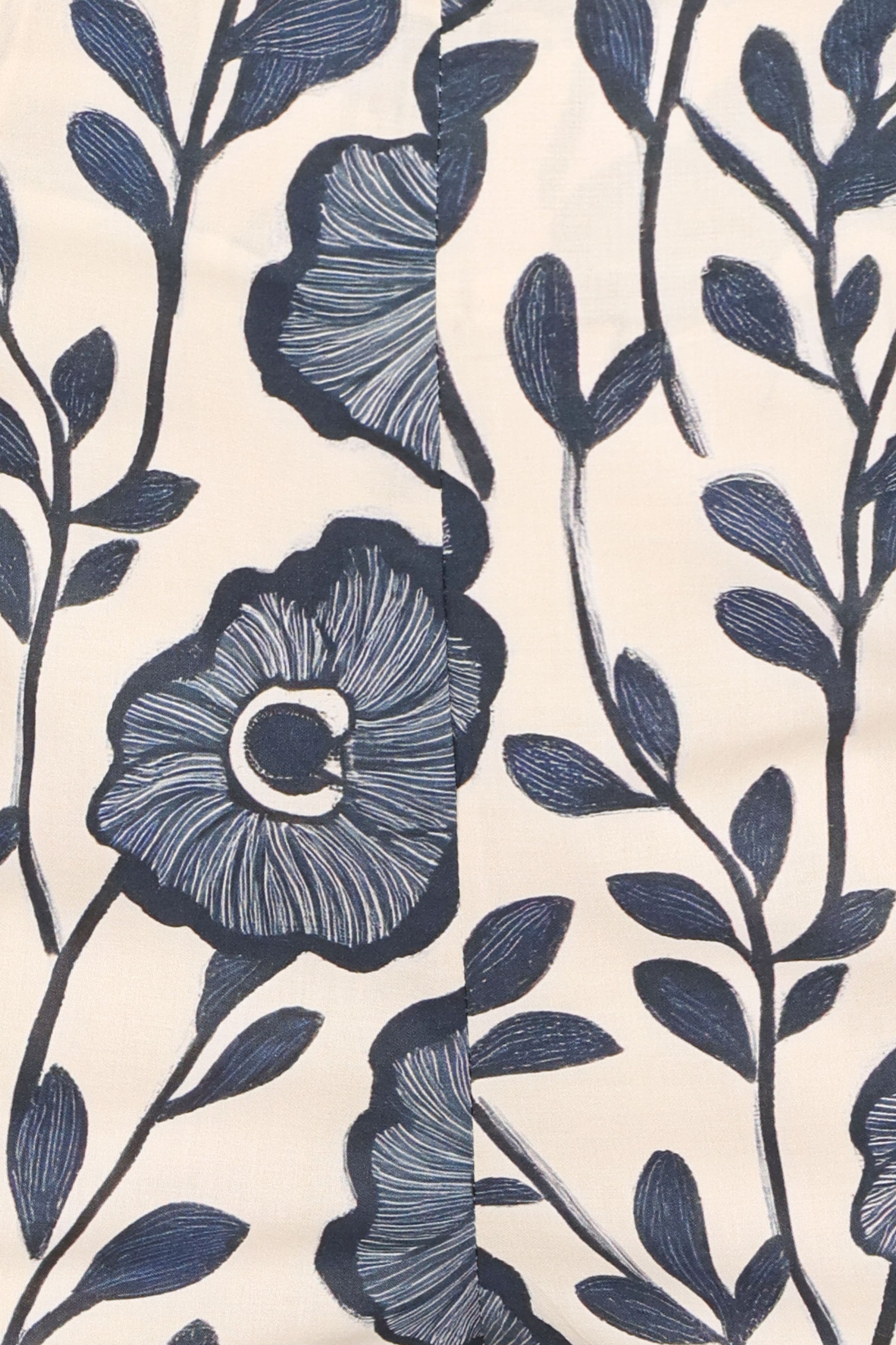 BOTTOMS Jensen Scallop Hem Pant - Blue Floral