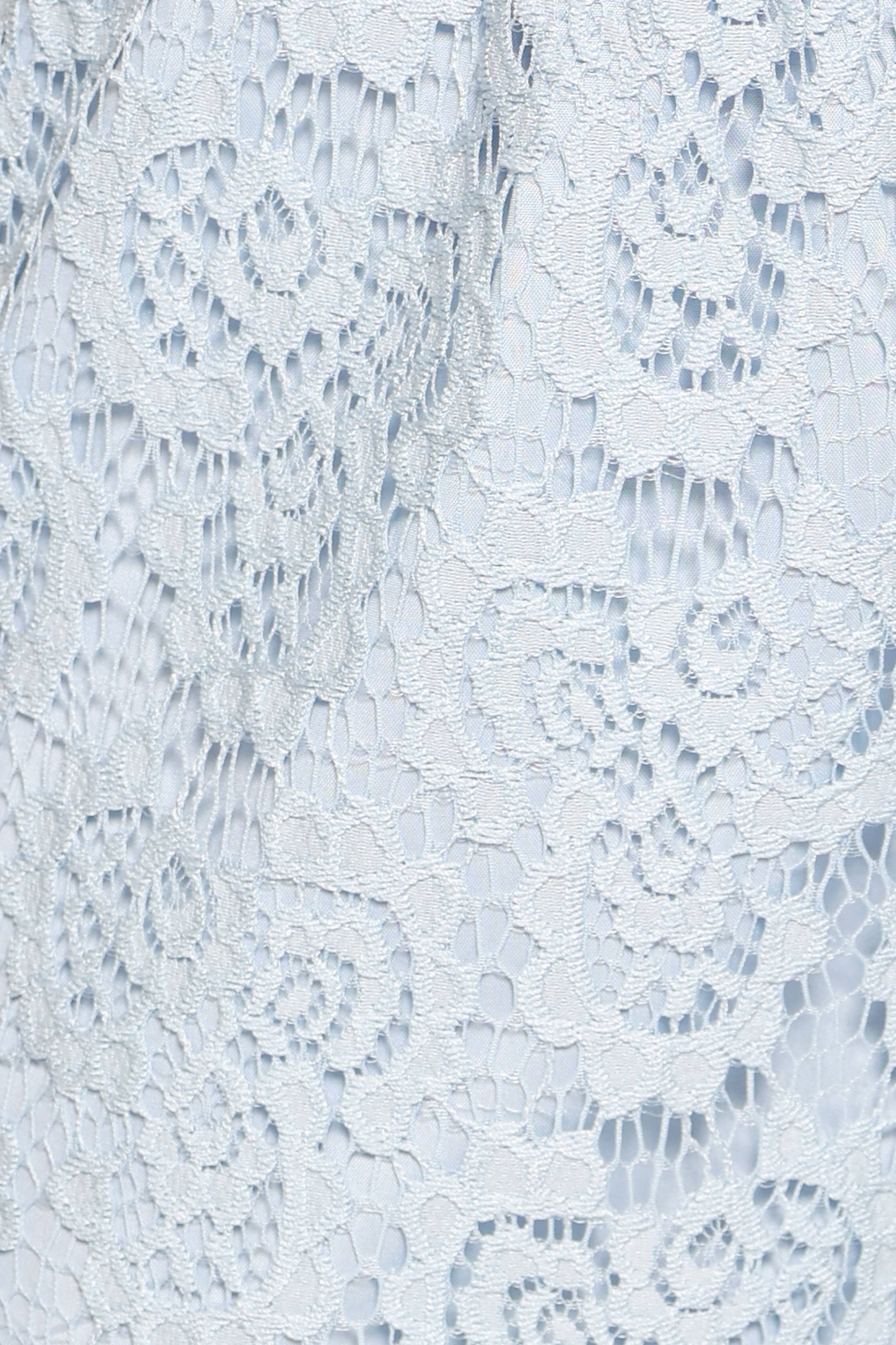 BOTTOMS Tia Sheer Lace Pant - Light Blue