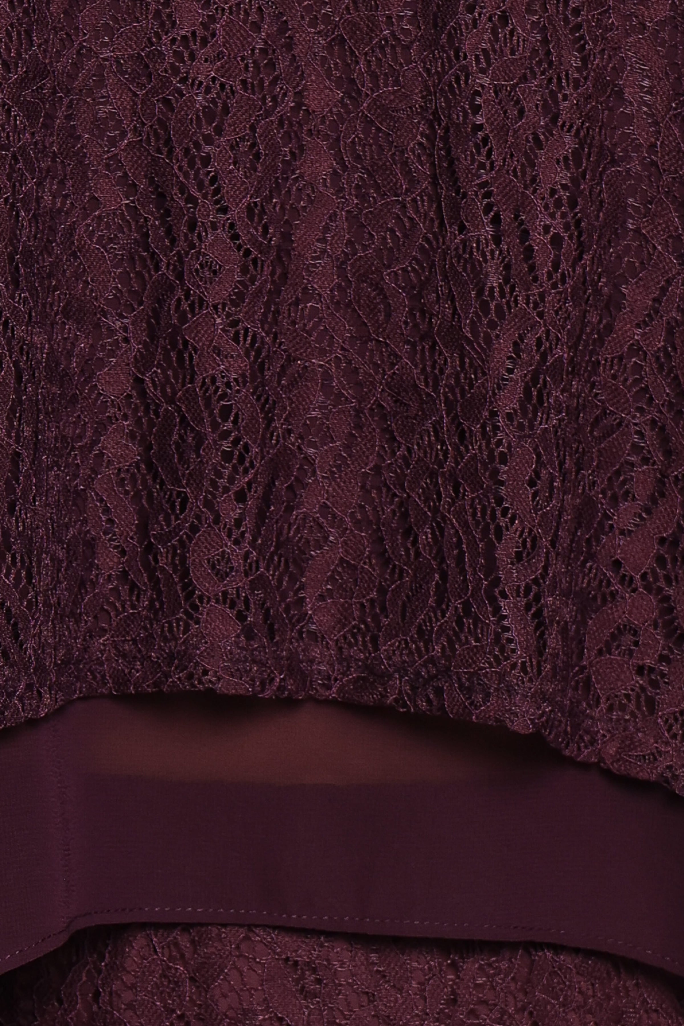 BOTTOMS Tracy Maxi Skirt - Plum Lace