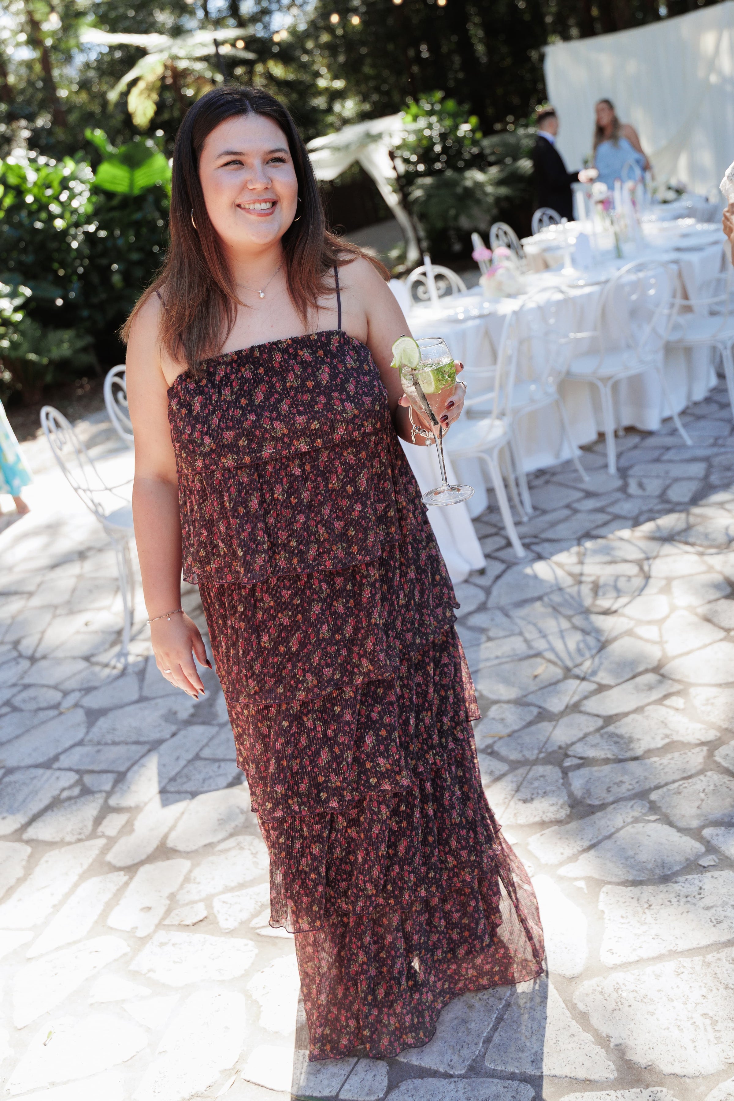 DRESSES Alinae Maxi Dress - Purple Floral
