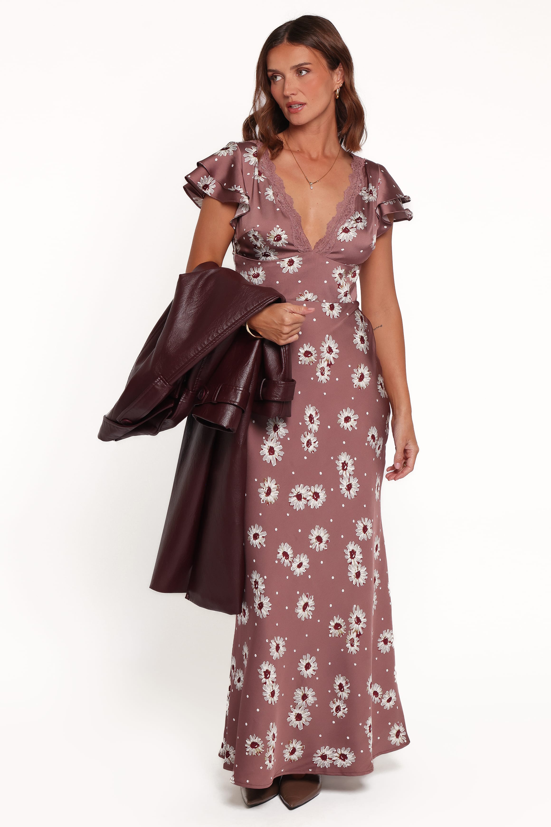 DRESSES Arella Maxi Dress - Mauve Floral