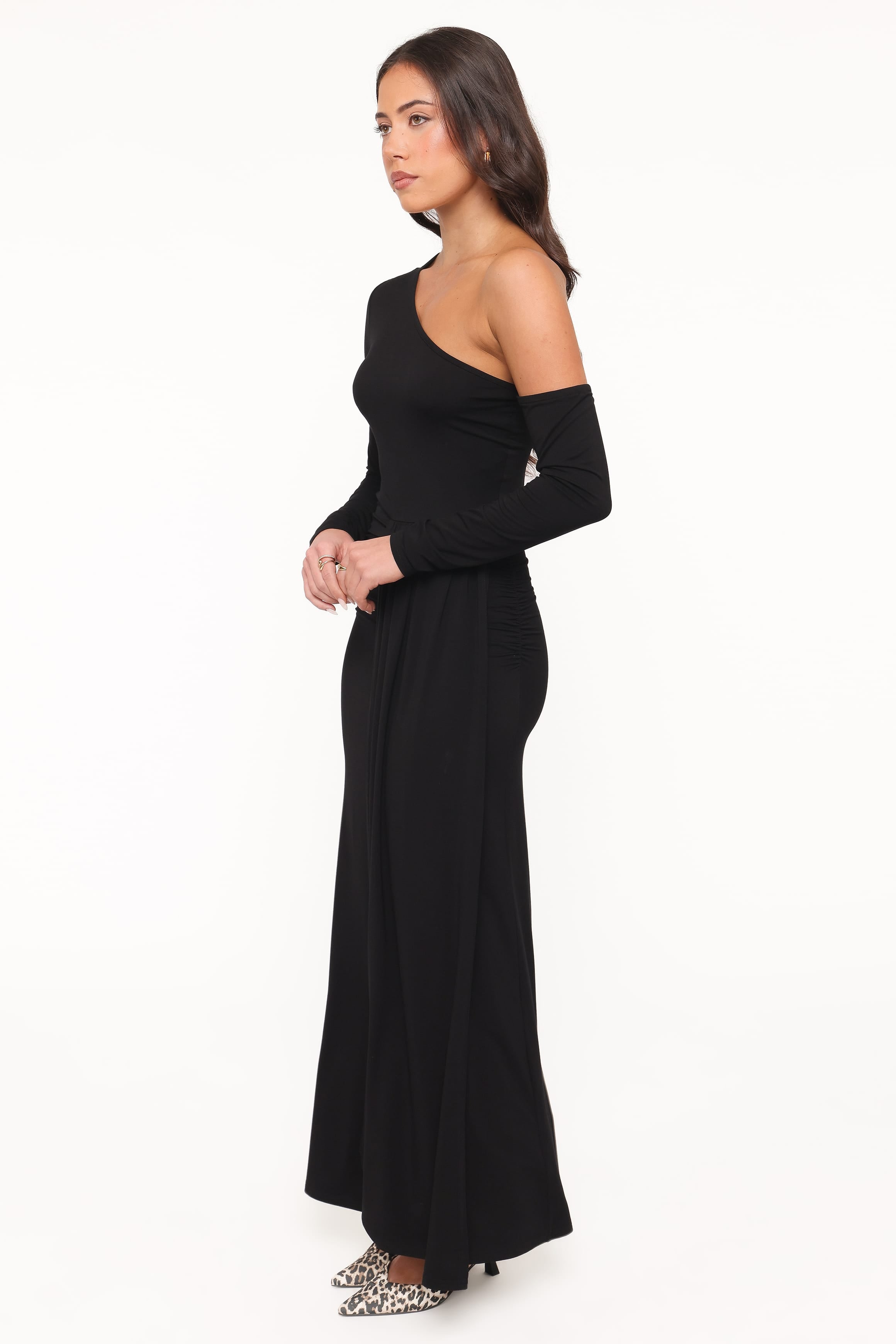 DRESSES Dionne Off Shoulder Maxi Dress - Black