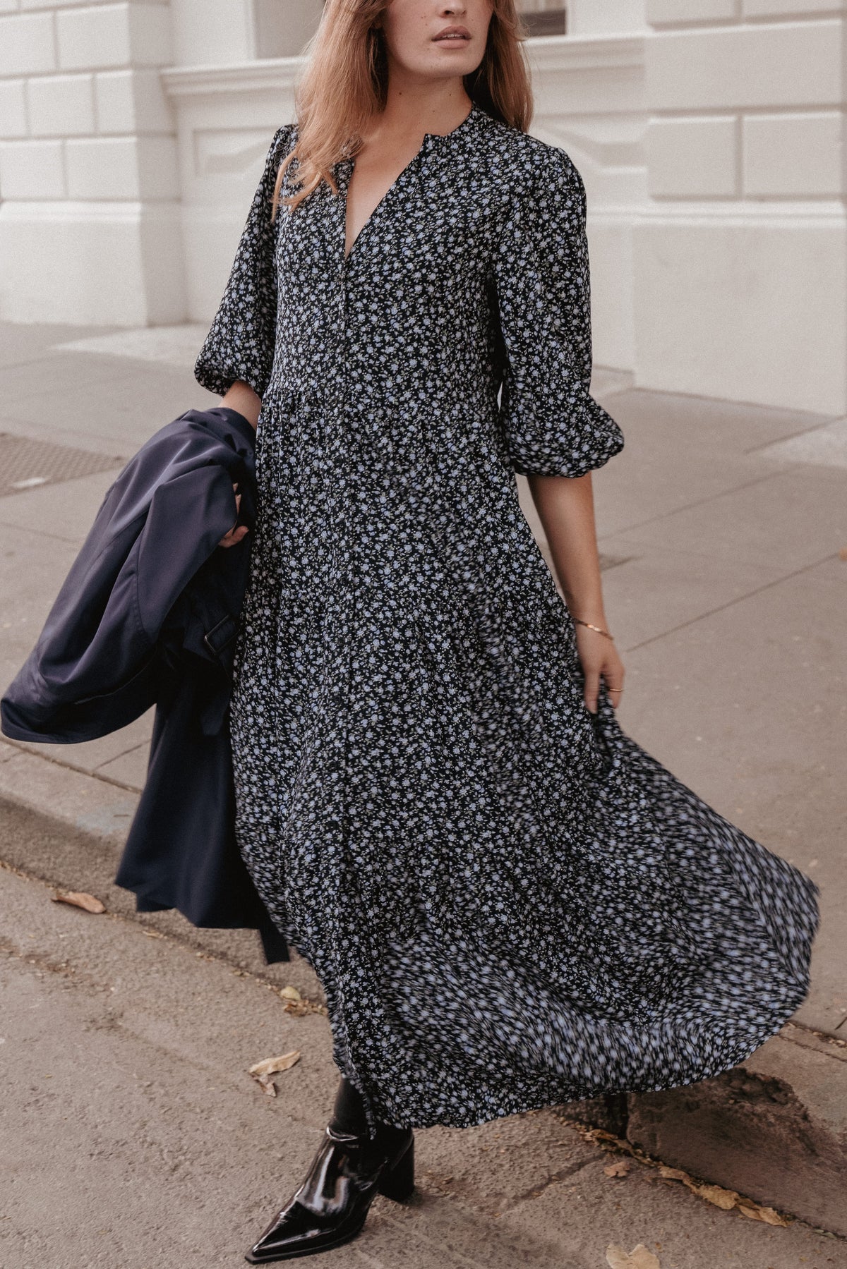 DRESSES Dixon Maxi Dress - Black Ditsy Floral
