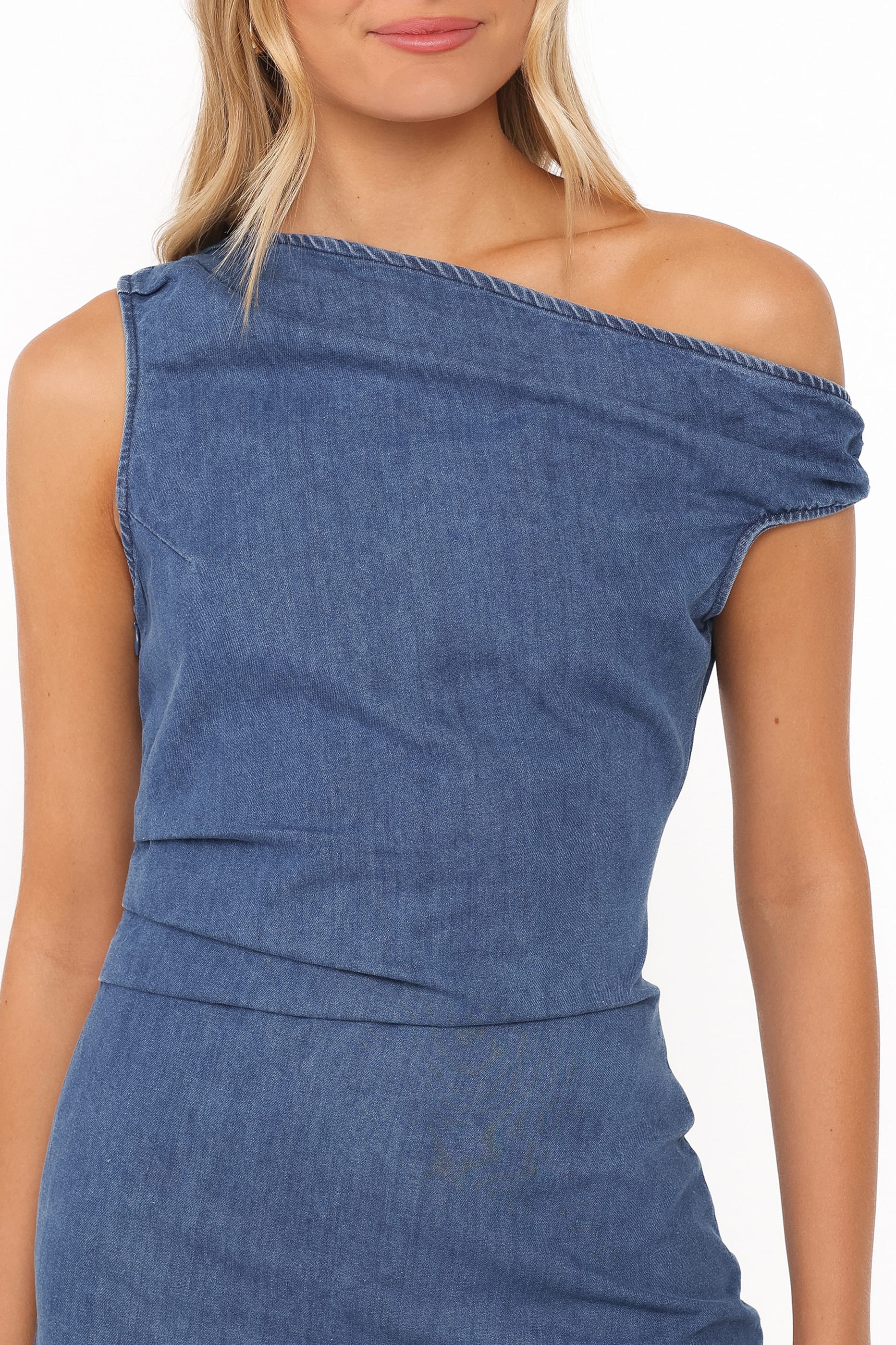 DRESSES Elvira Mini Dress - Medium Wash Denim