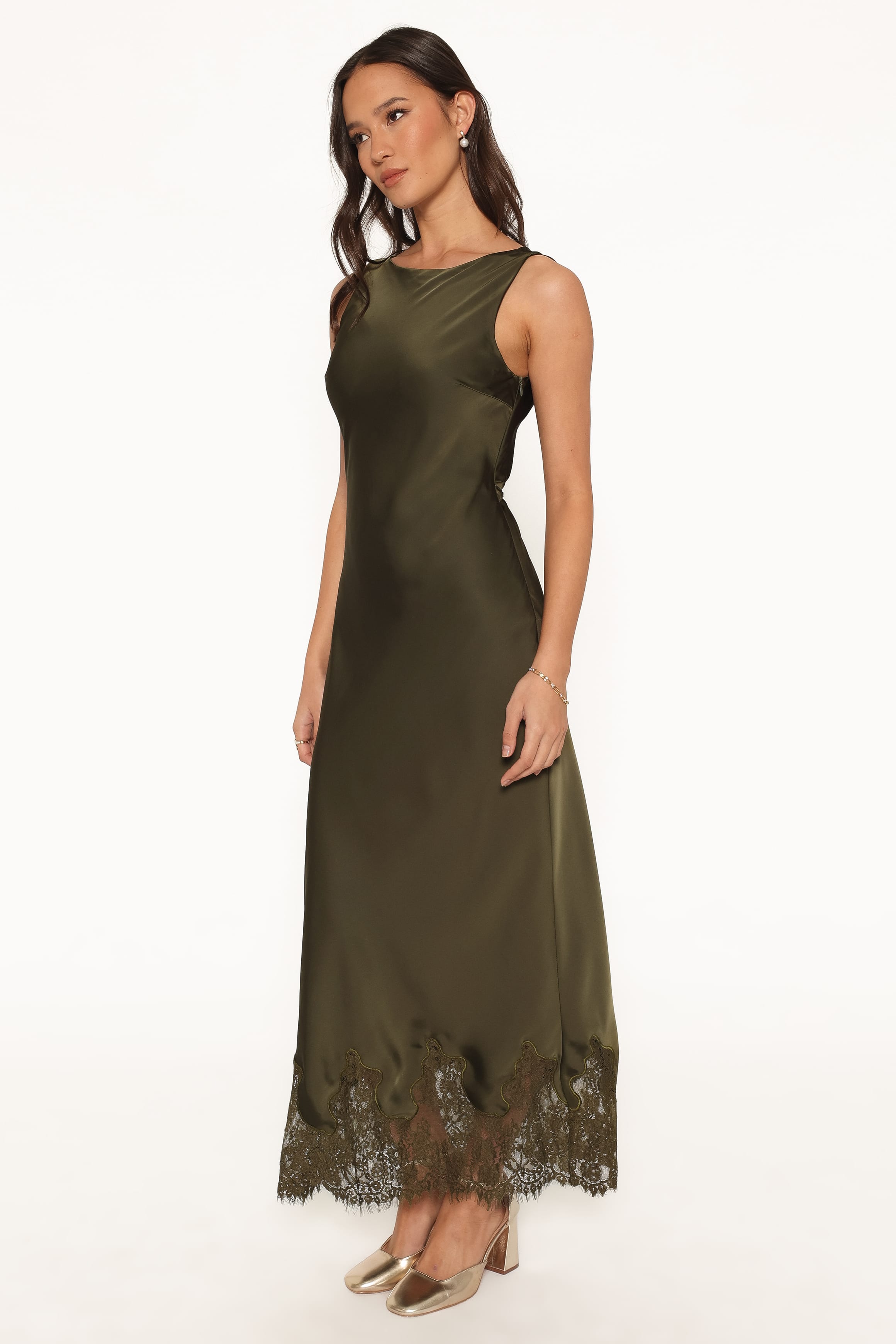 DRESSES Honey Maxi Dress - Olive