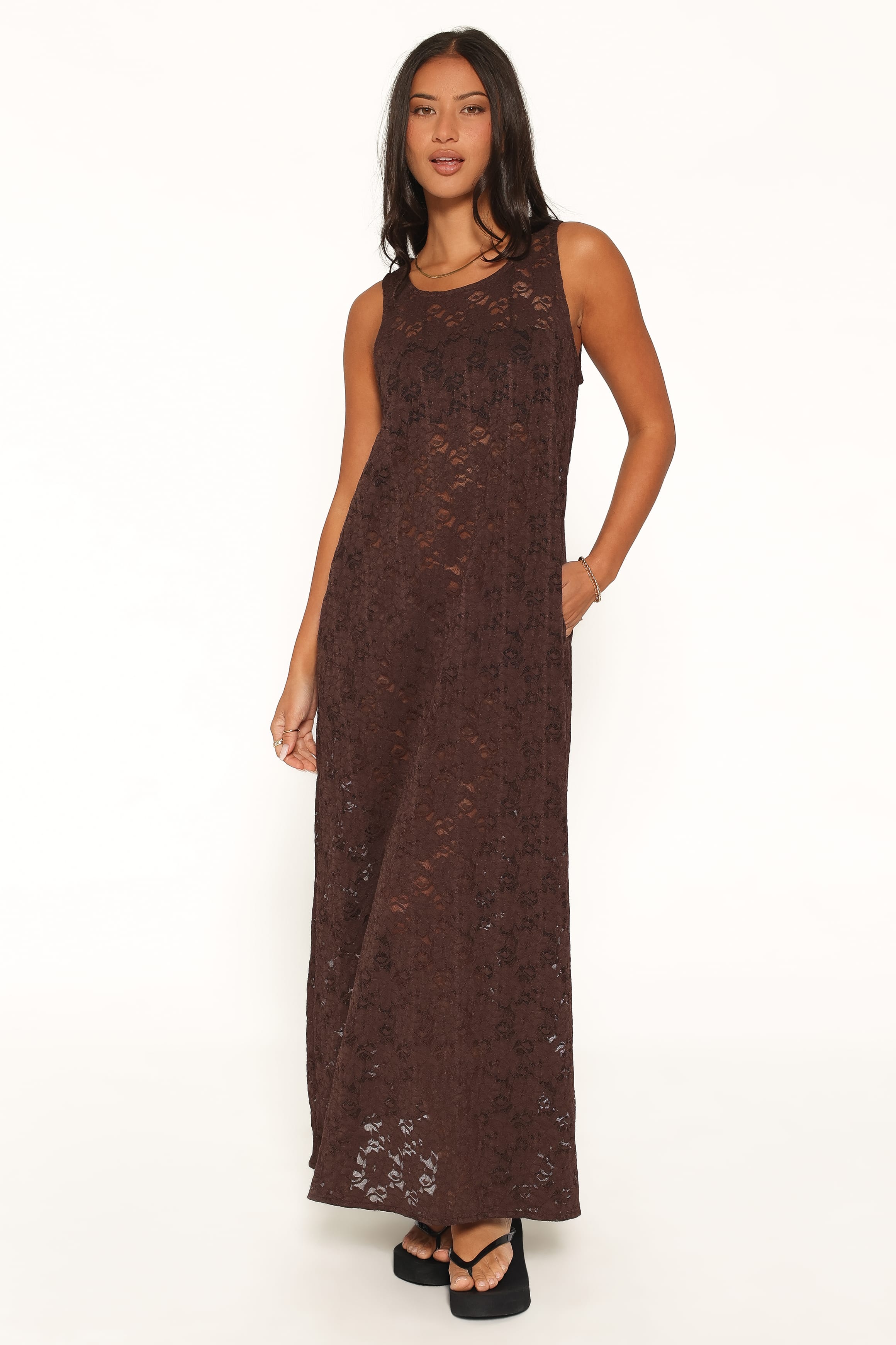 DRESSES Jessy Maxi Dress - Brown