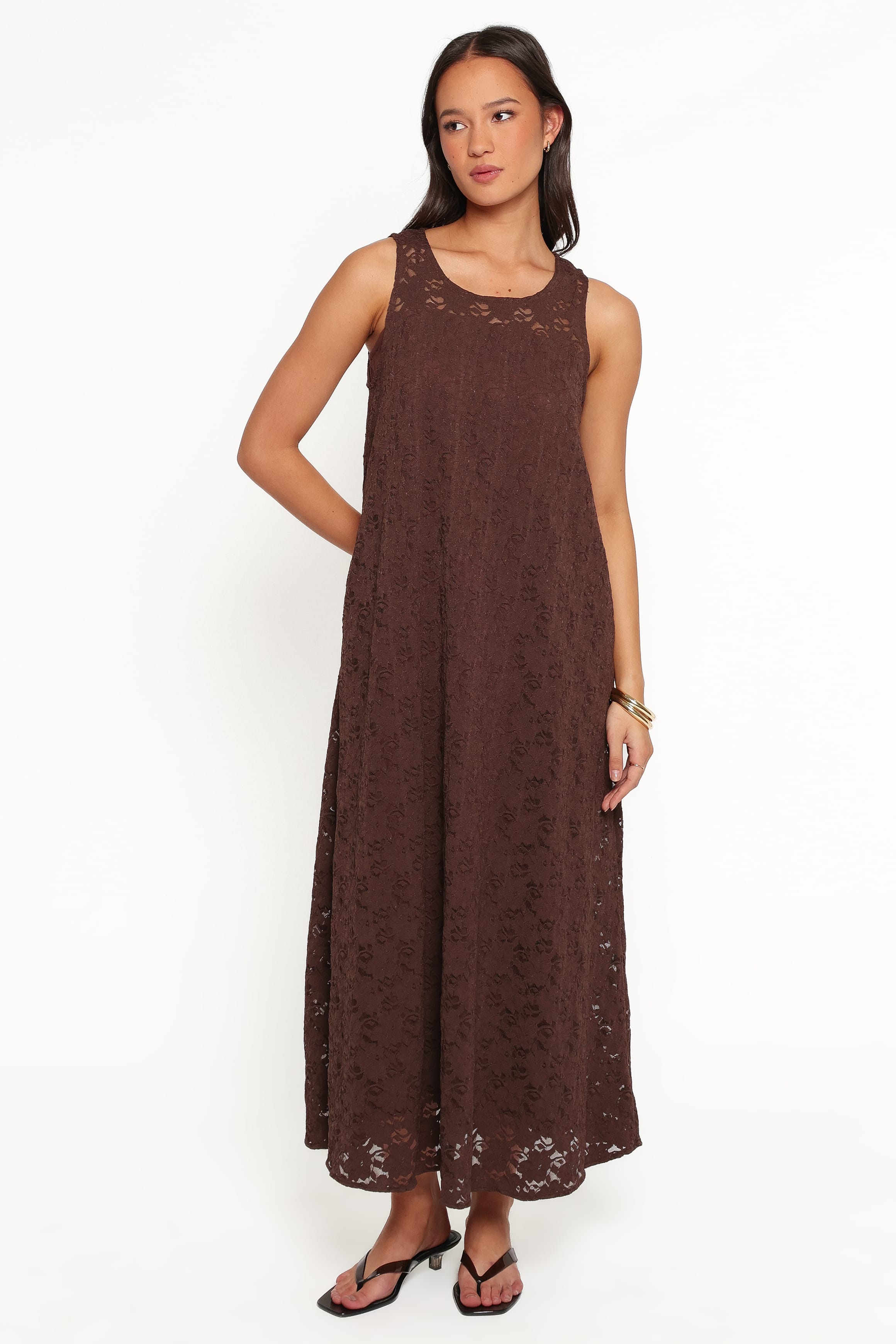 DRESSES Jessy Maxi Dress - Brown
