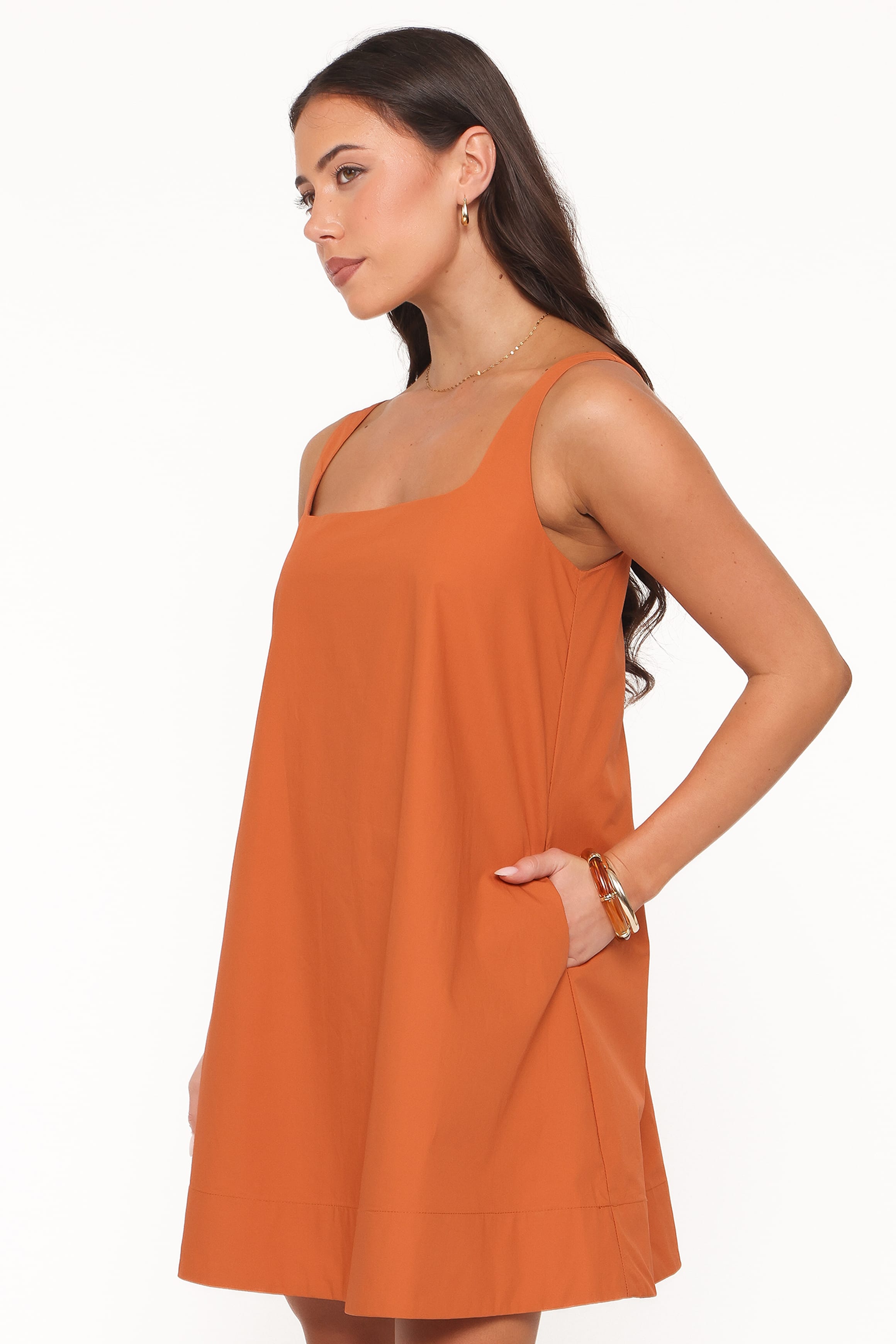DRESSES Kora Mini Dress - Brown