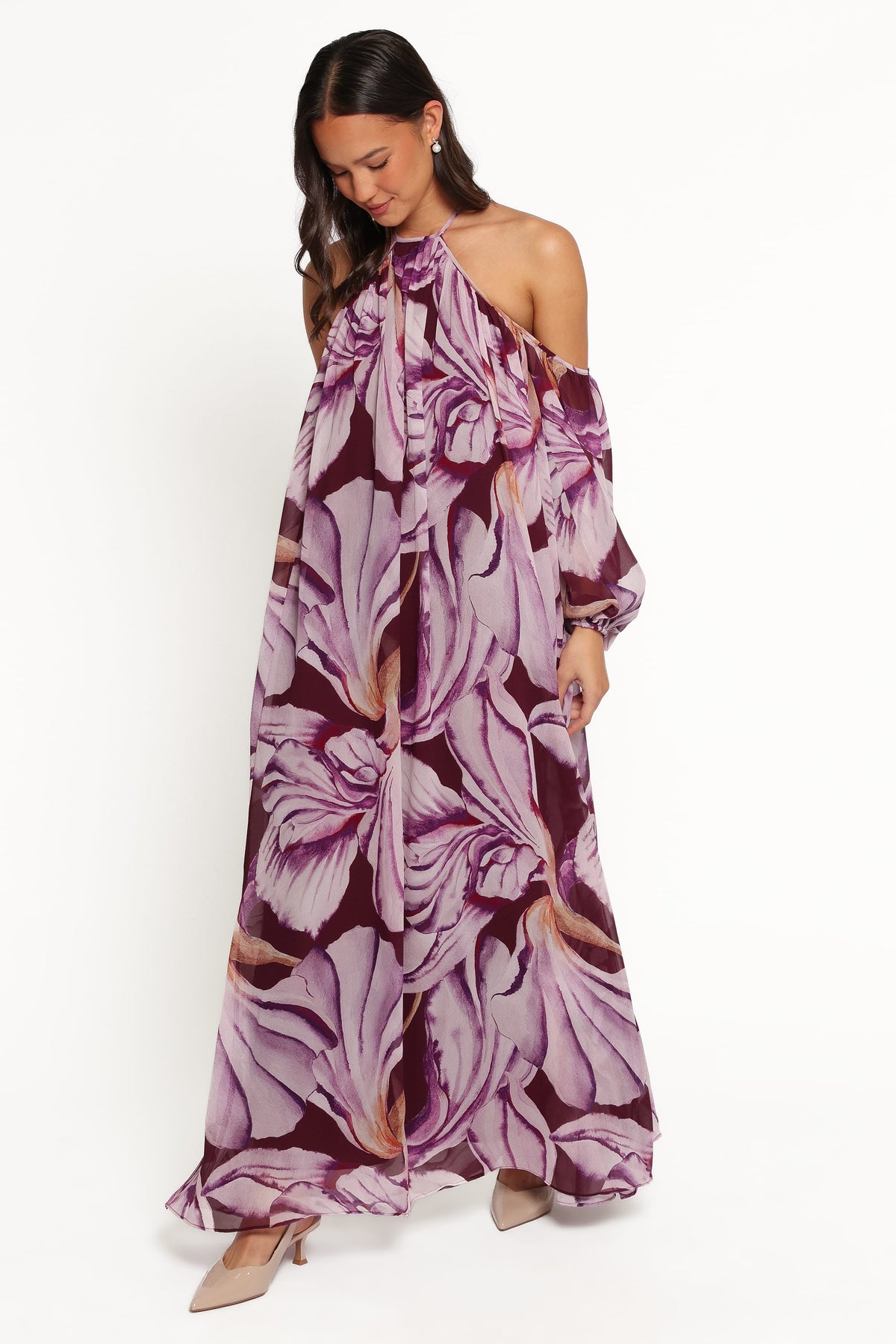DRESSES Laiken Maxi Dress - Plum Floral