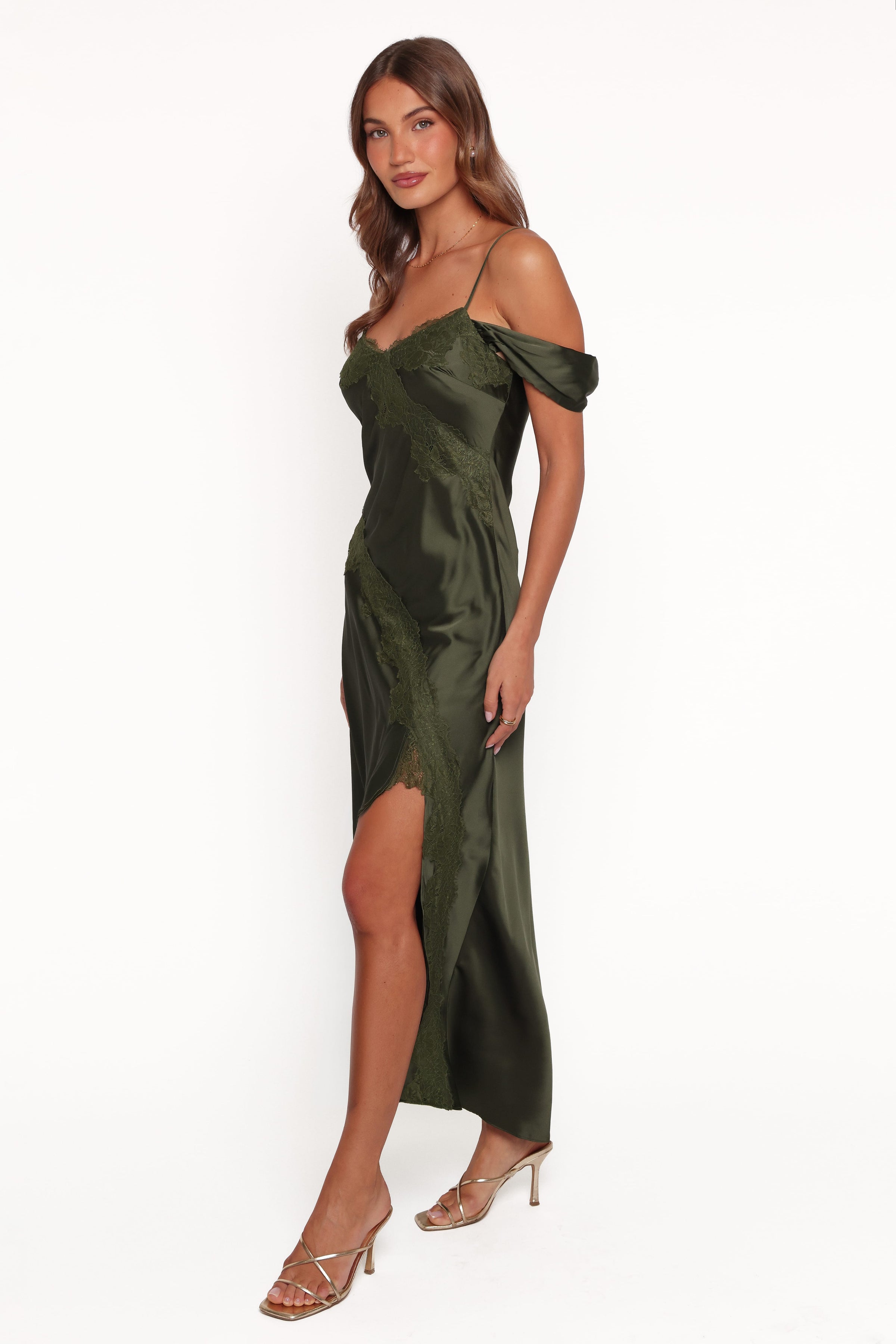 DRESSES Millen Maxi Dress - Olive Green