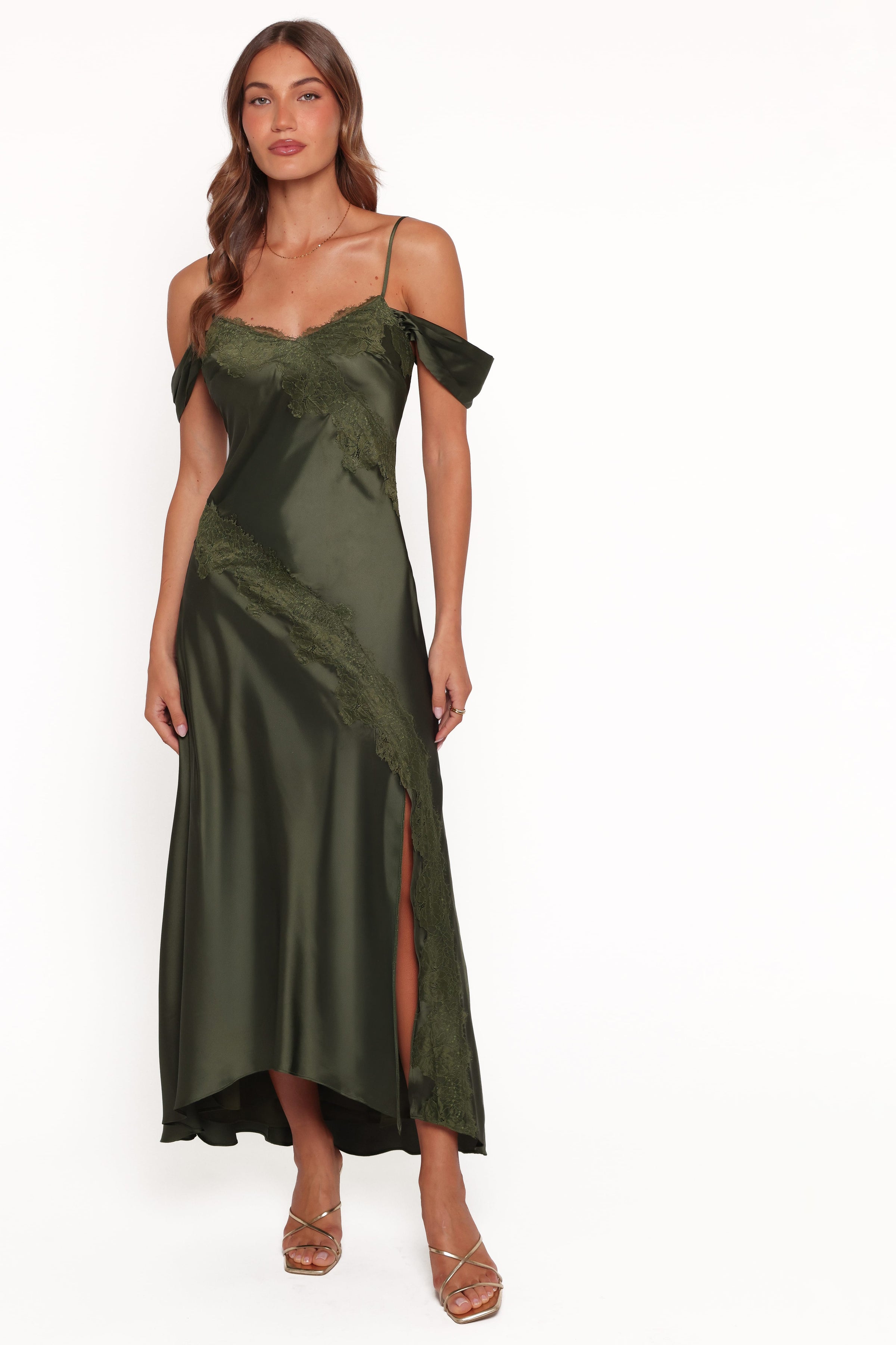 DRESSES Millen Maxi Dress - Olive Green