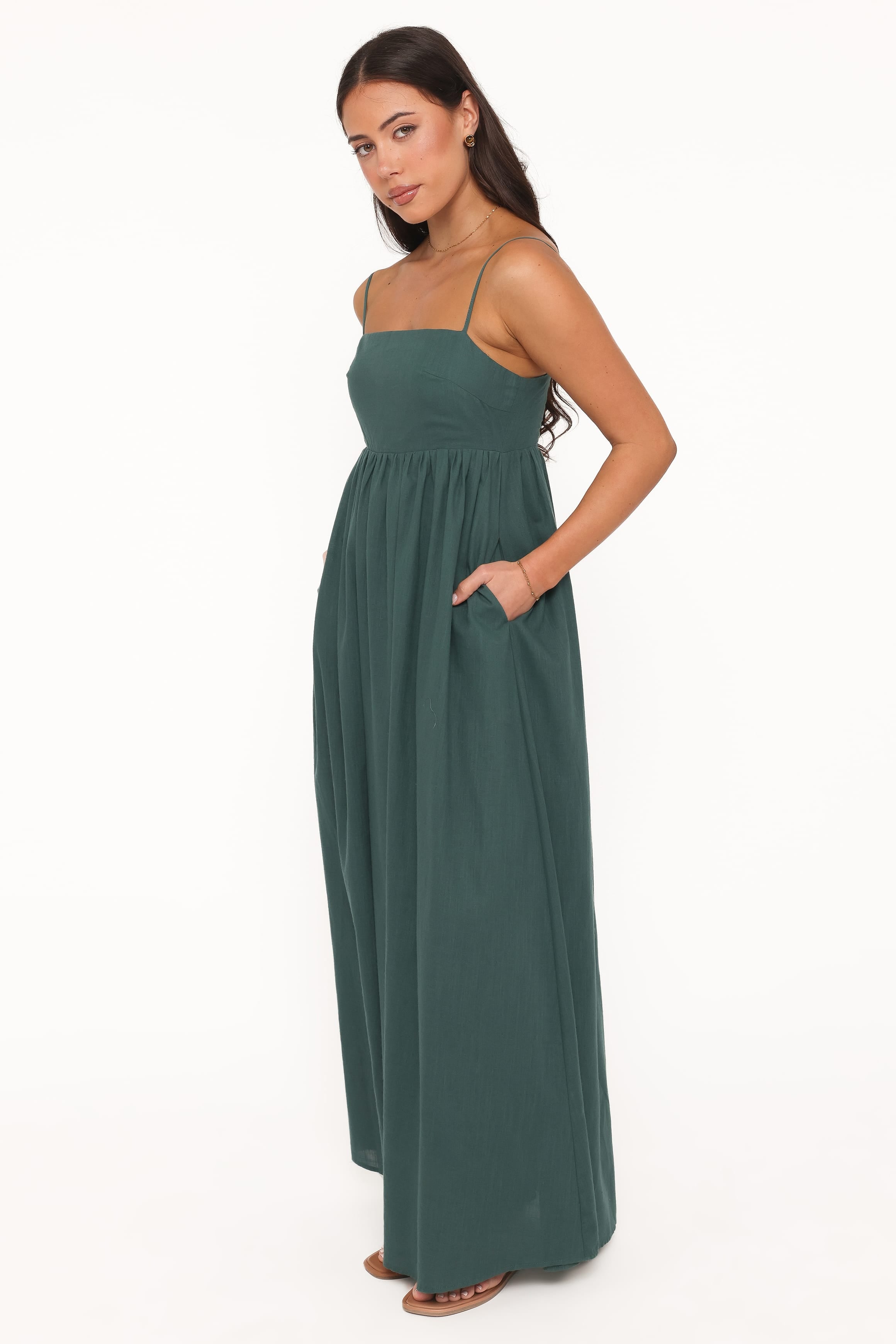 DRESSES Odessa Maxi Dress - Forest Green