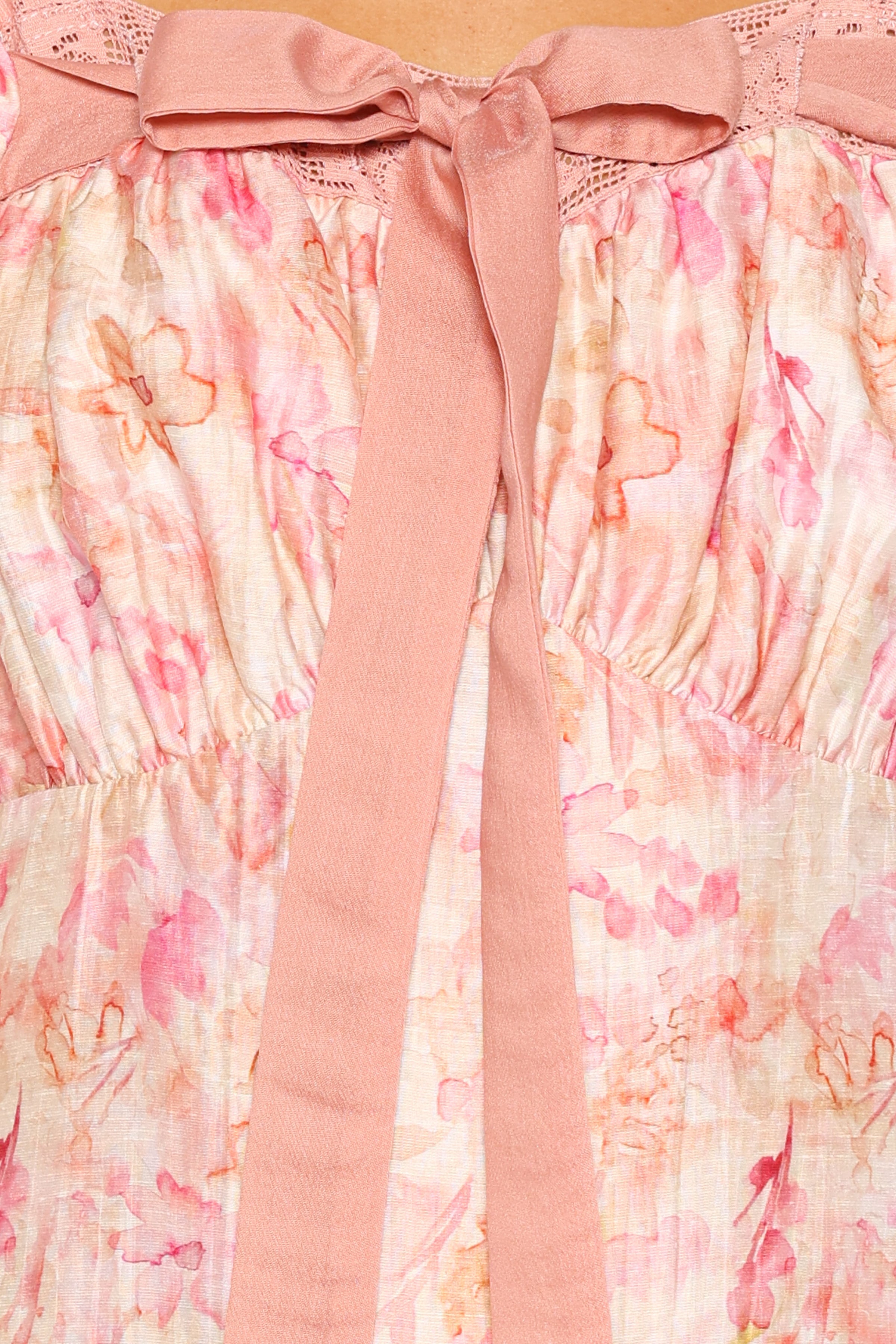 DRESSES Therese Midi Dress - Pink Floral