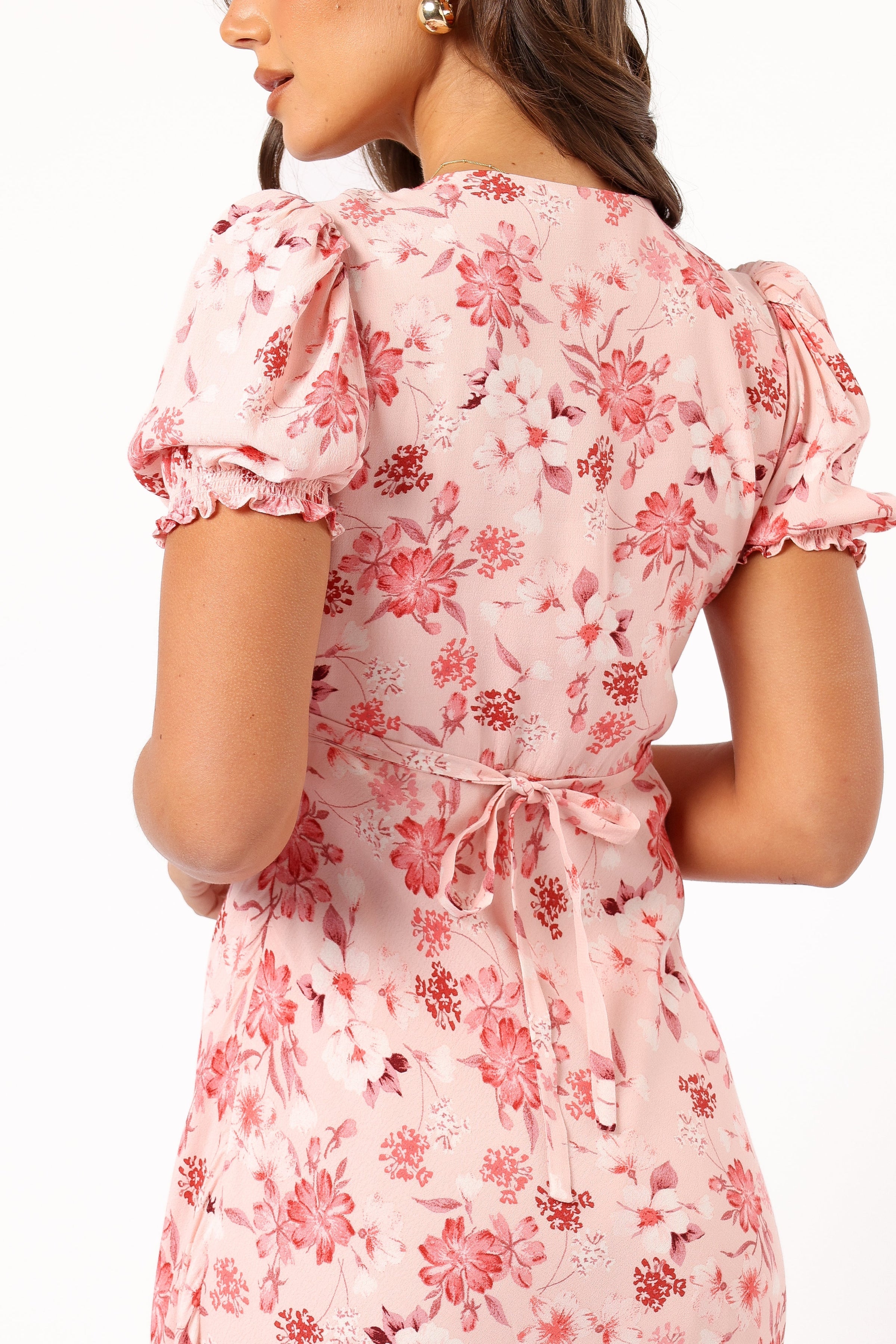 DRESSES @Sandra Midi Dress - Blushed Garden