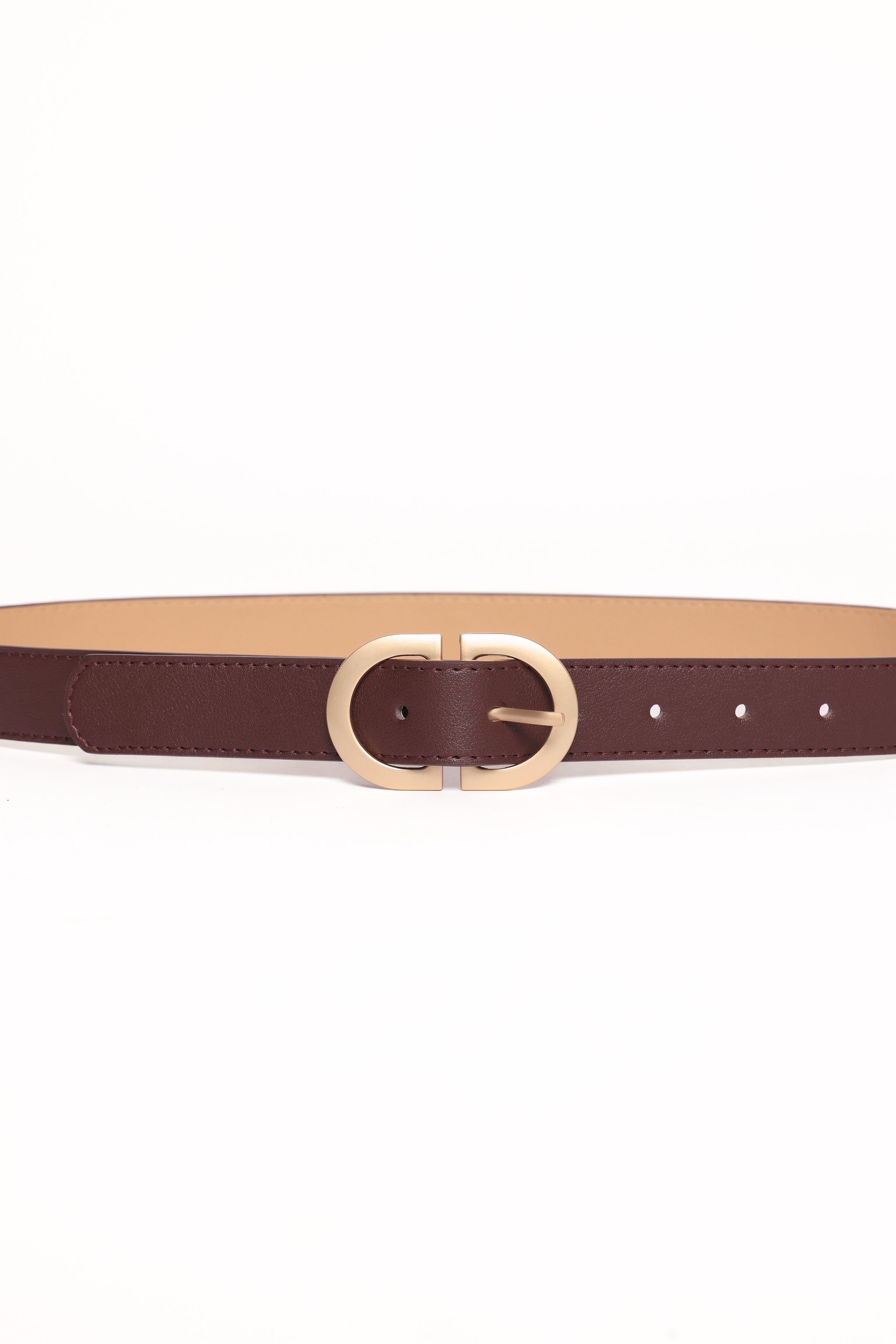 Petal and Pup USA ACCESSORIES Abbott Belt - Dark Brown One Size