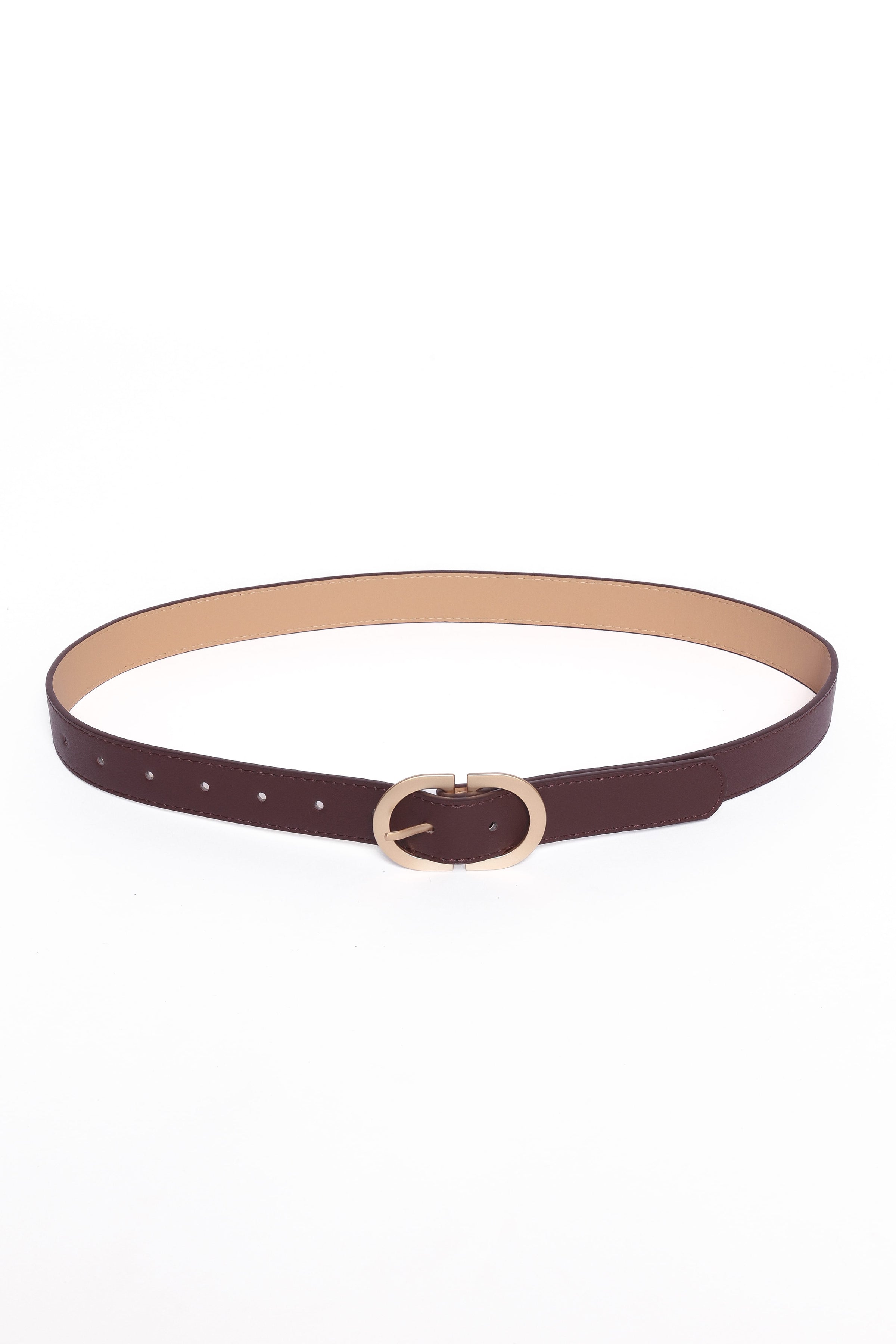 Petal and Pup USA ACCESSORIES Abbott Belt - Dark Brown One Size