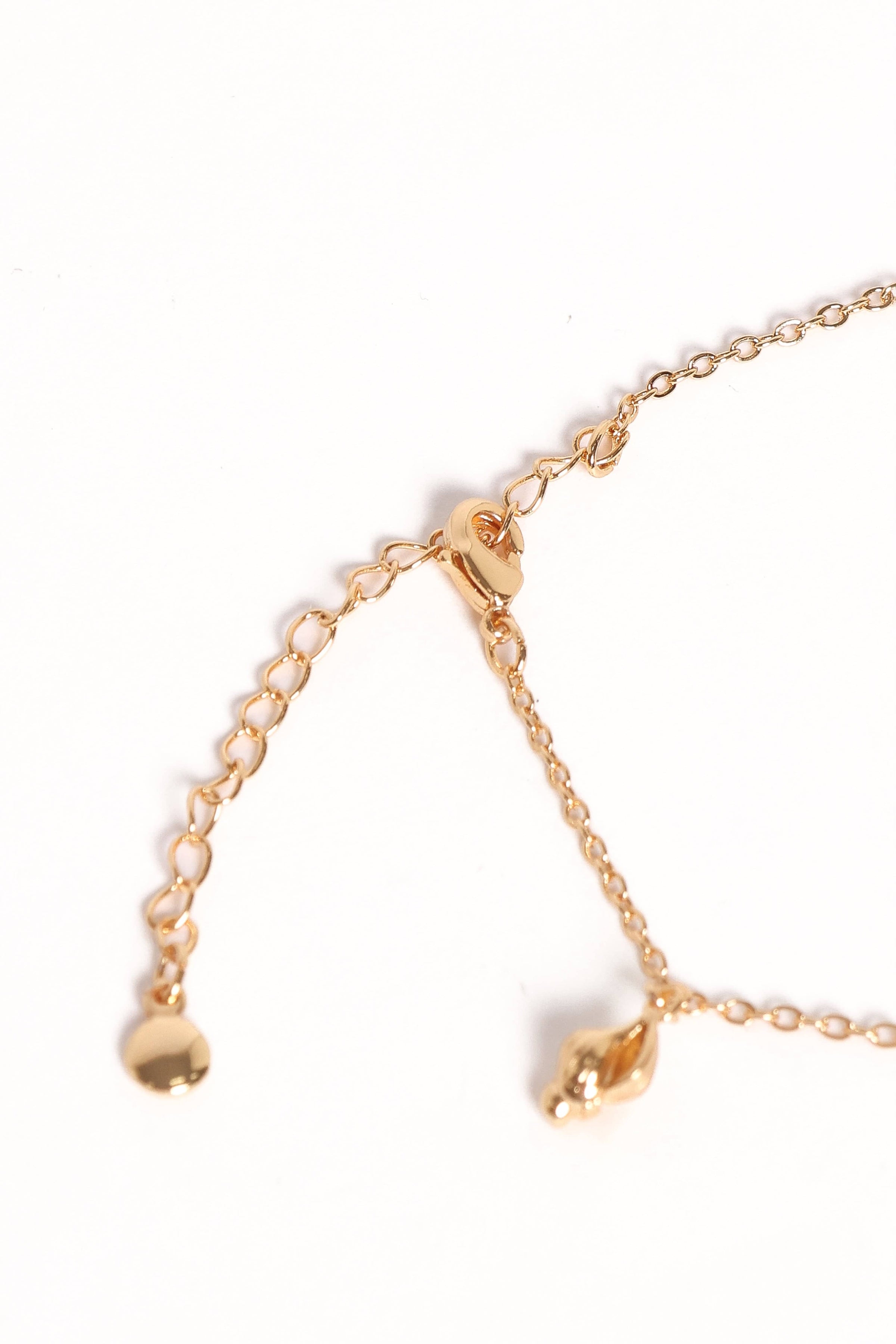 Petal and Pup USA ACCESSORIES Alex Charm Bracelet - Gold One Size