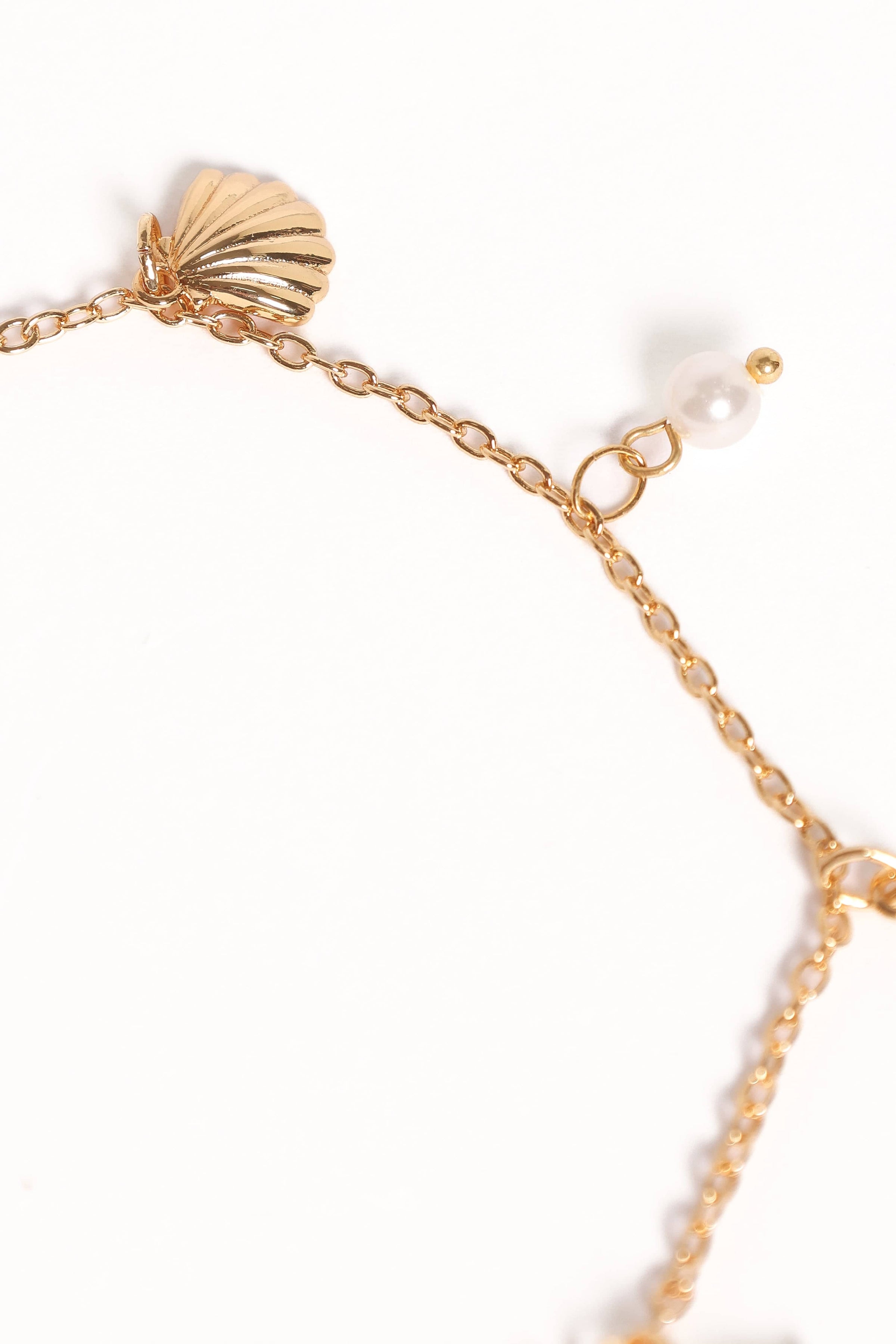 Petal and Pup USA ACCESSORIES Alex Charm Bracelet - Gold One Size