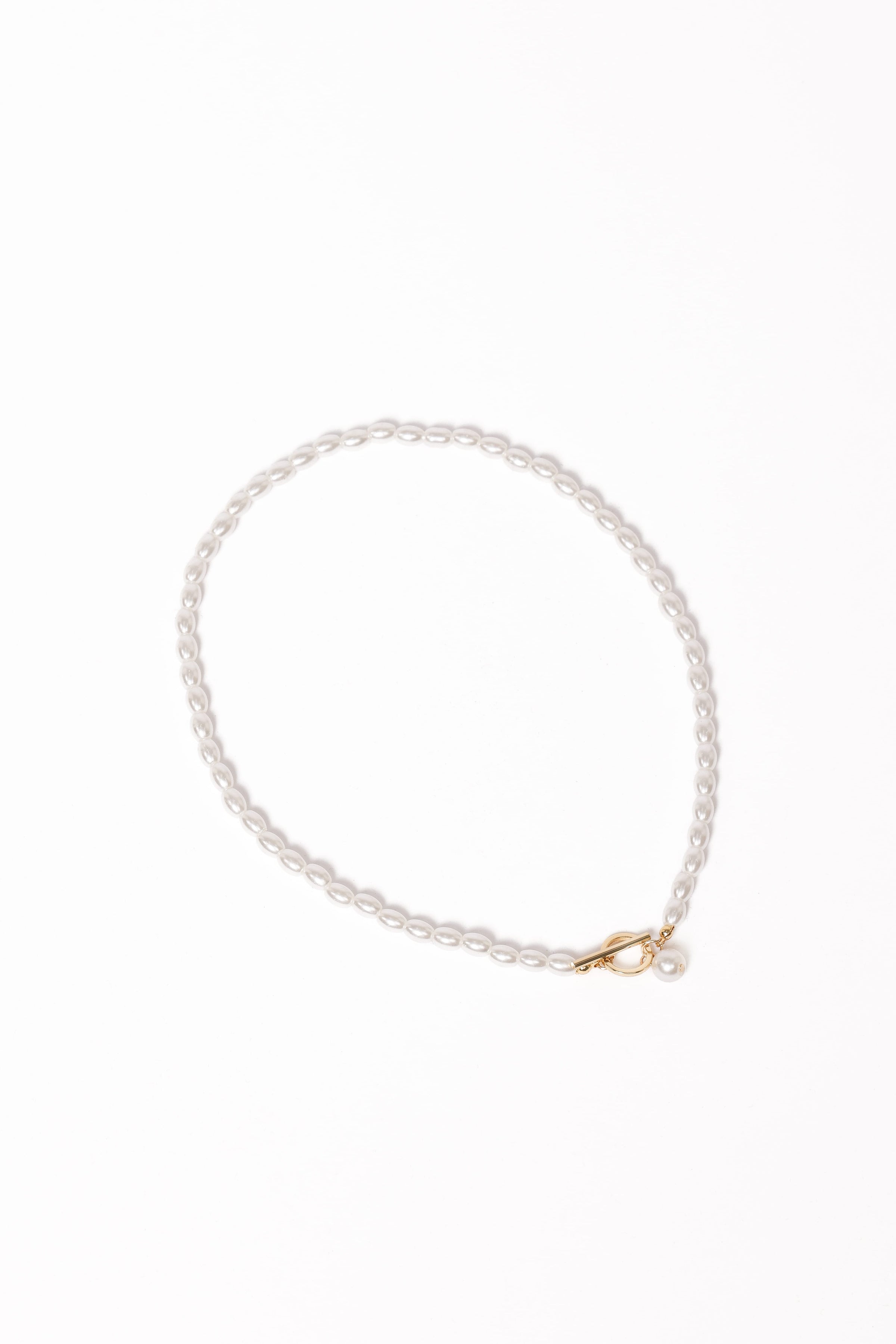 Petal and Pup USA ACCESSORIES Alira Necklace - Pearl One Size