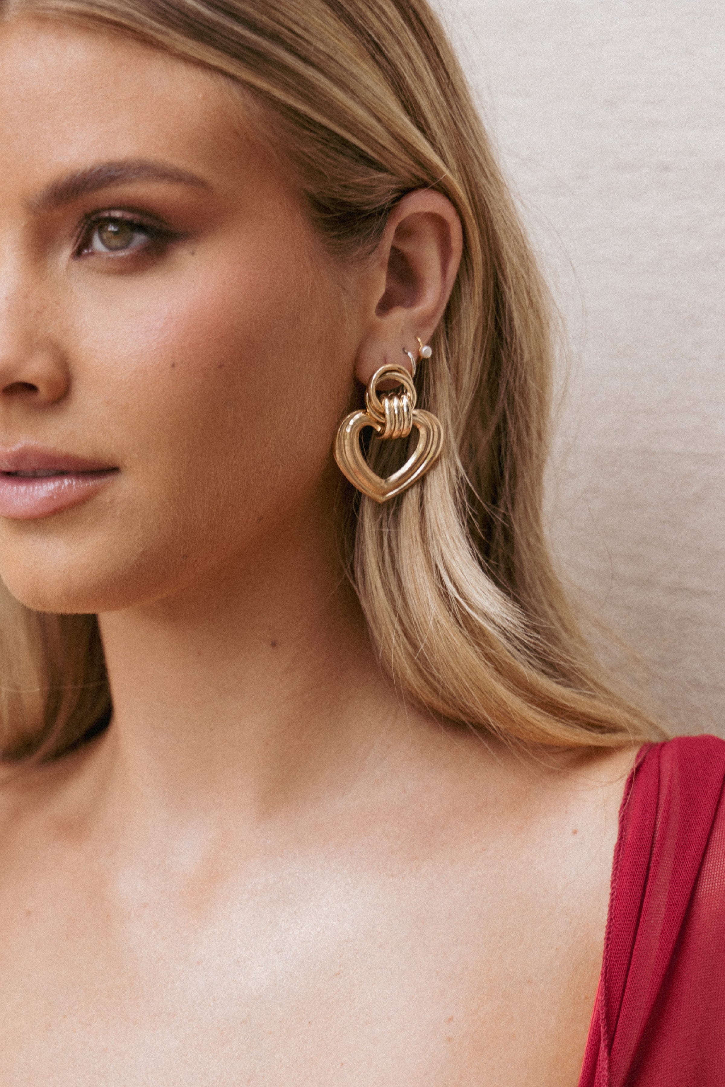 Petal and Pup USA ACCESSORIES Amara Earrings - Gold One Size