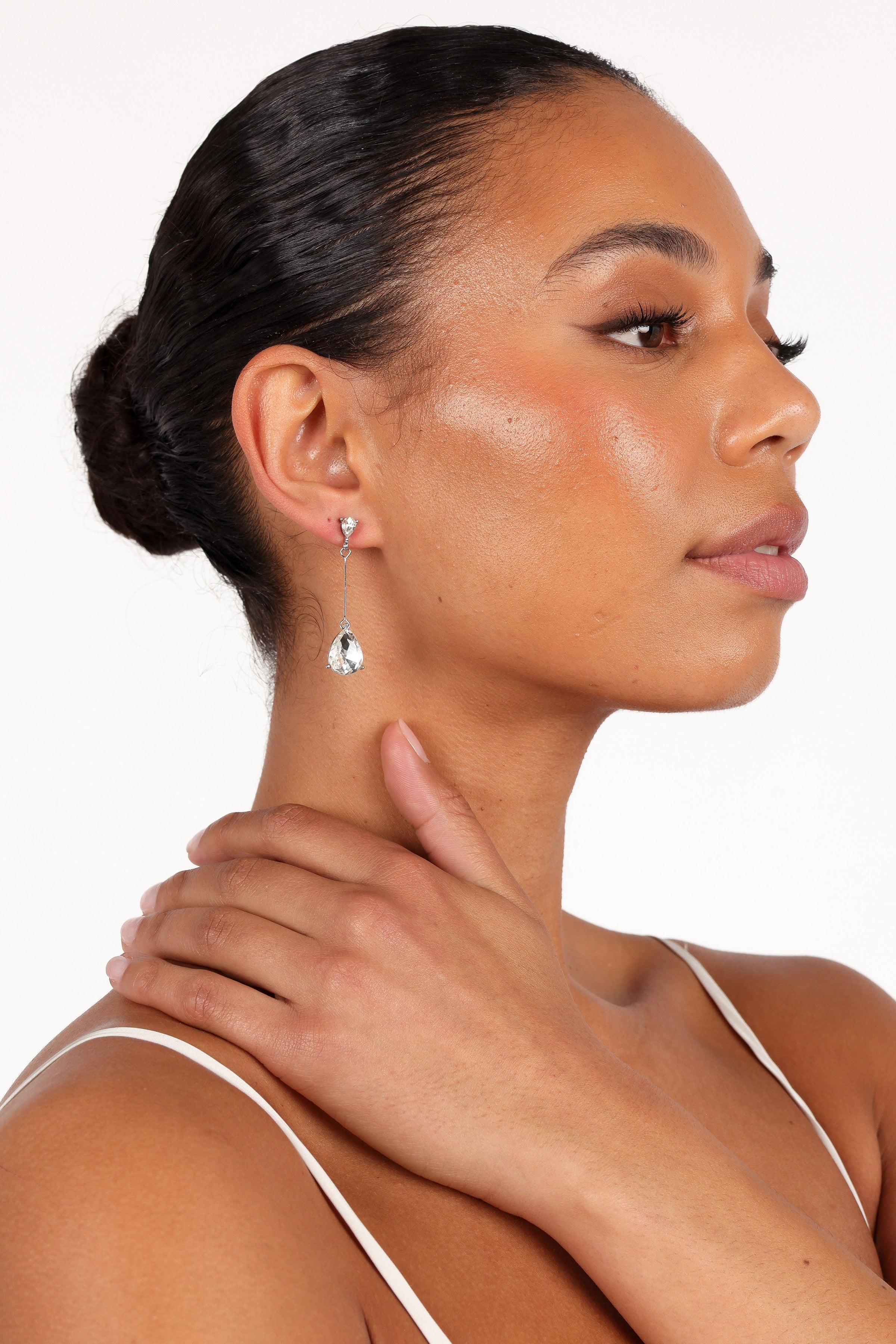 Petal and Pup USA ACCESSORIES Amie Earrings - Silver One Size