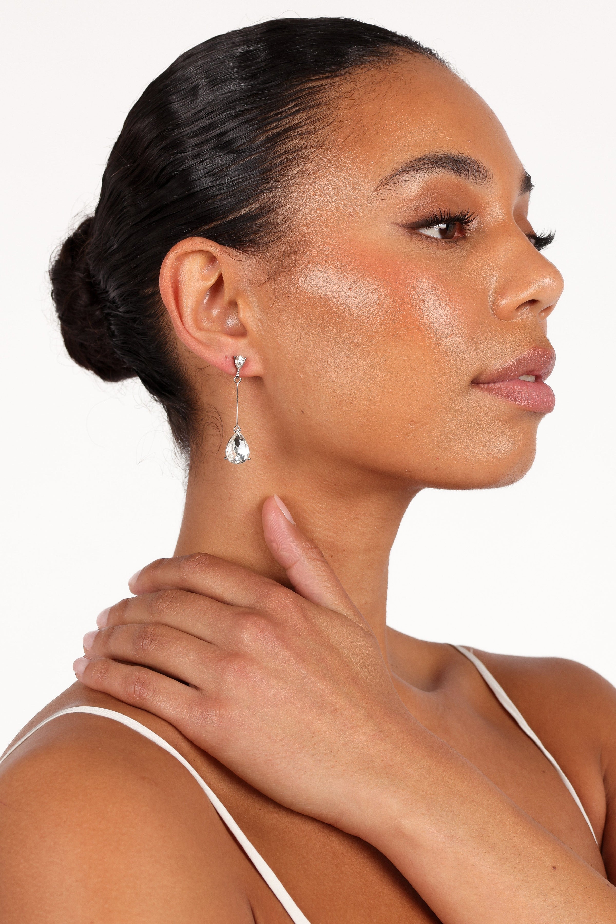 Petal and Pup USA ACCESSORIES Amie Earrings - Silver One Size