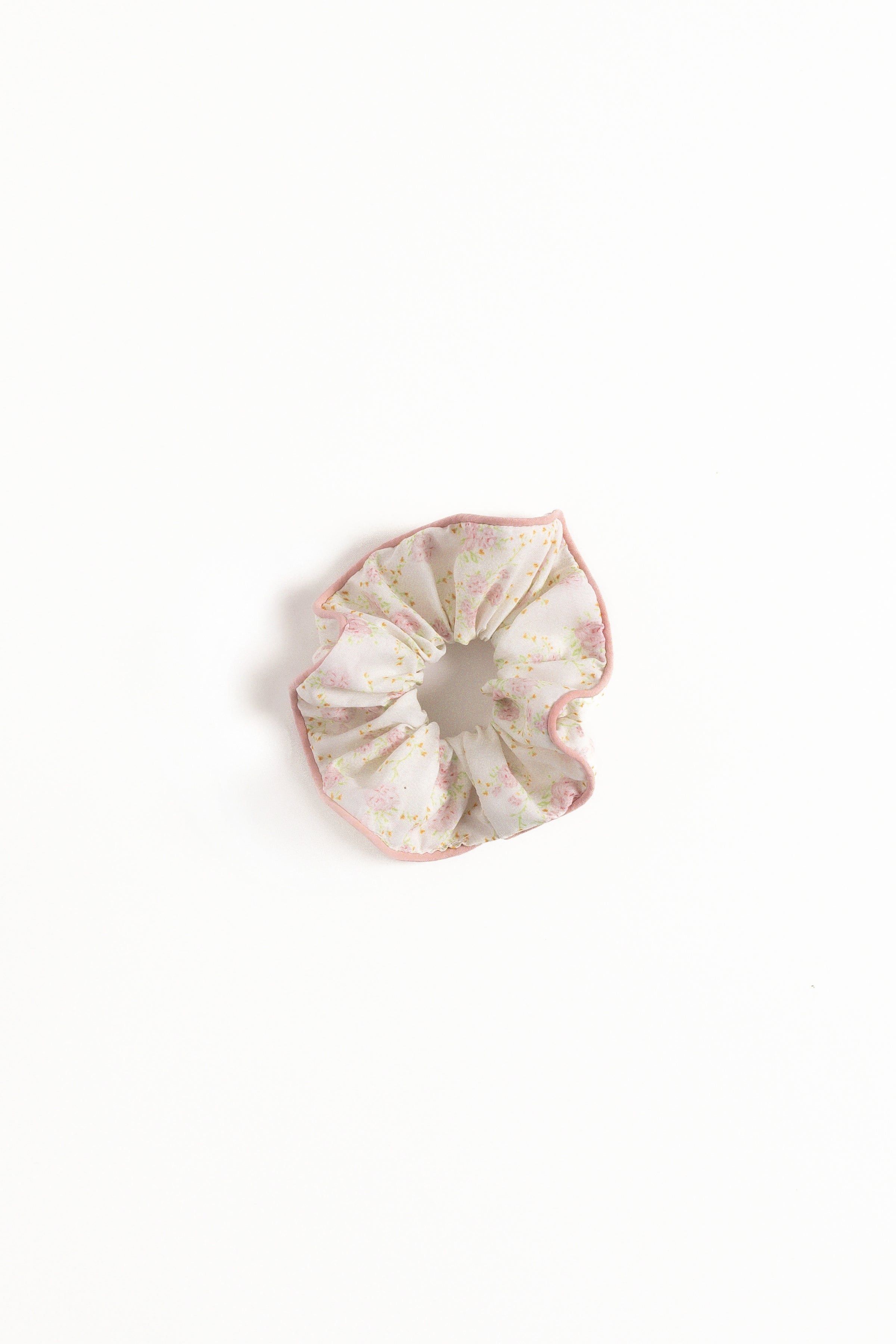 Petal and Pup USA ACCESSORIES Amira Scrunchie - Pink Floral One Size