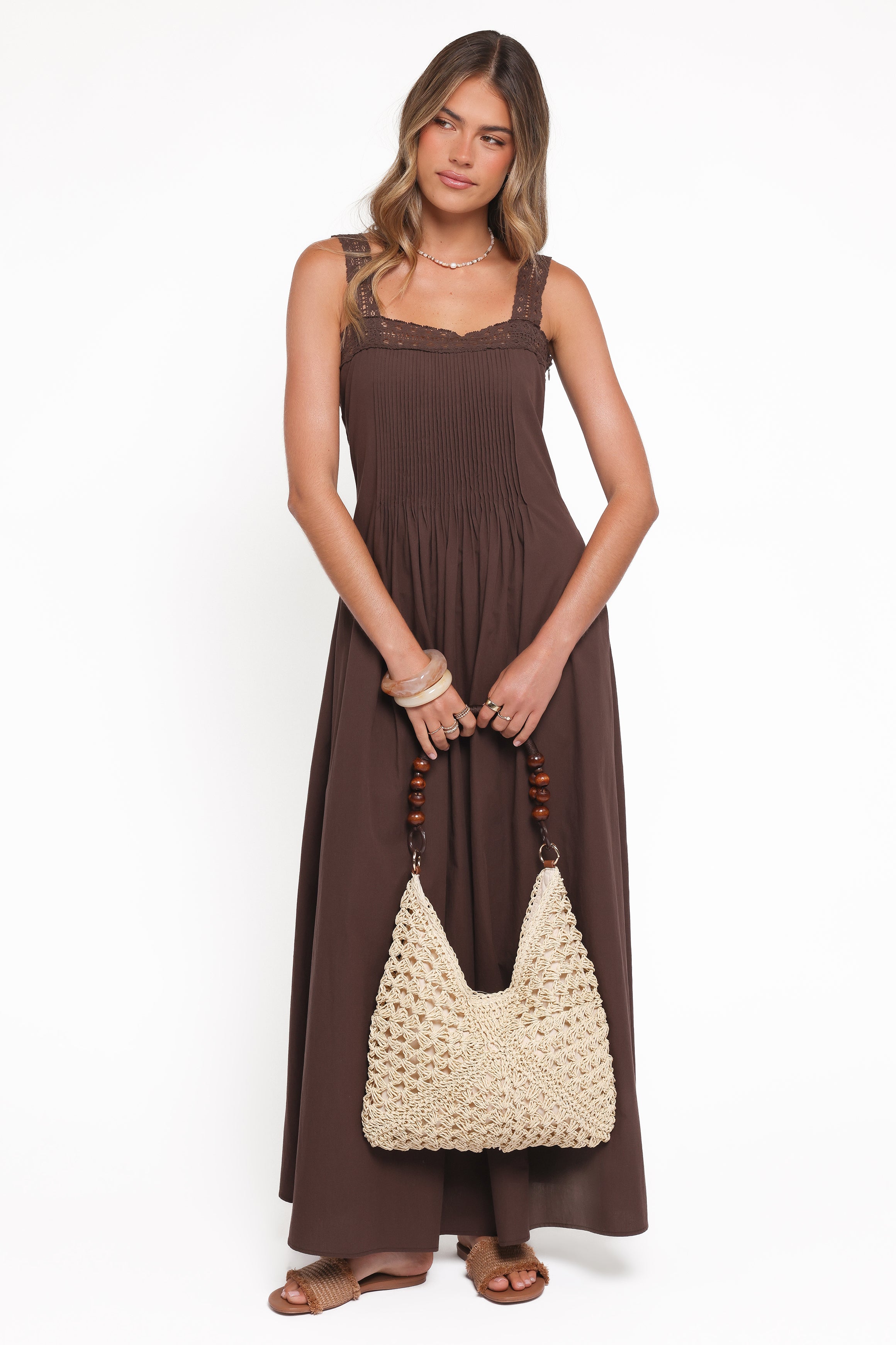 Petal and Pup USA ACCESSORIES Ariela Bag - Beige One Size