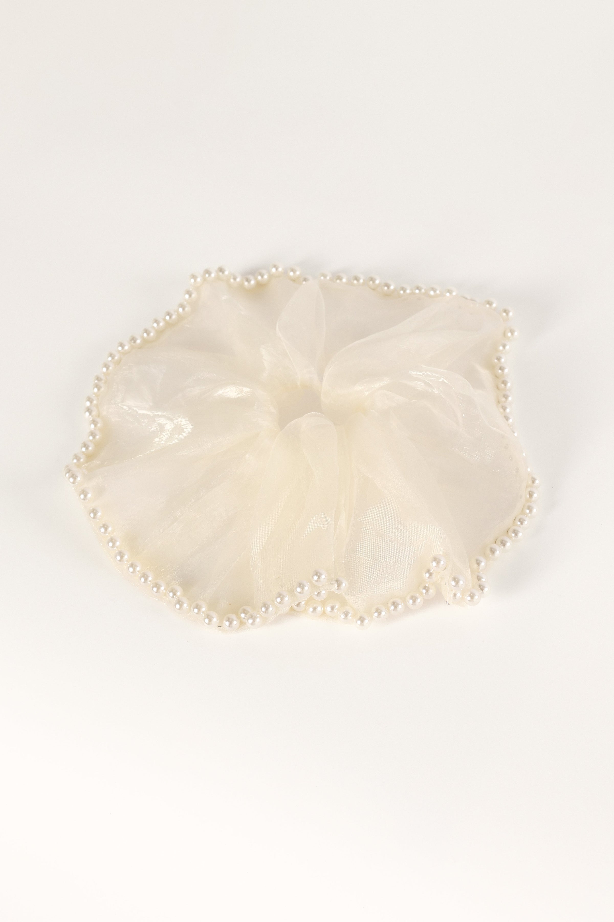 Petal and Pup USA ACCESSORIES Astoria Pearl Hair Tie - Black Cream One Size