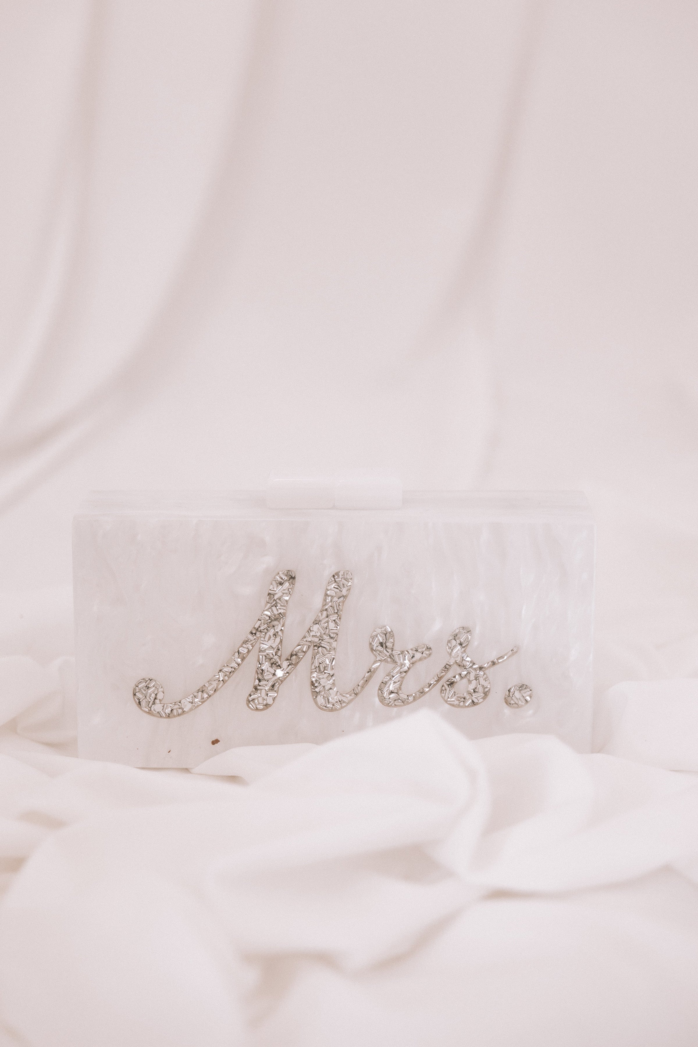 Petal and Pup USA ACCESSORIES Betsy Clutch - Silver One Size