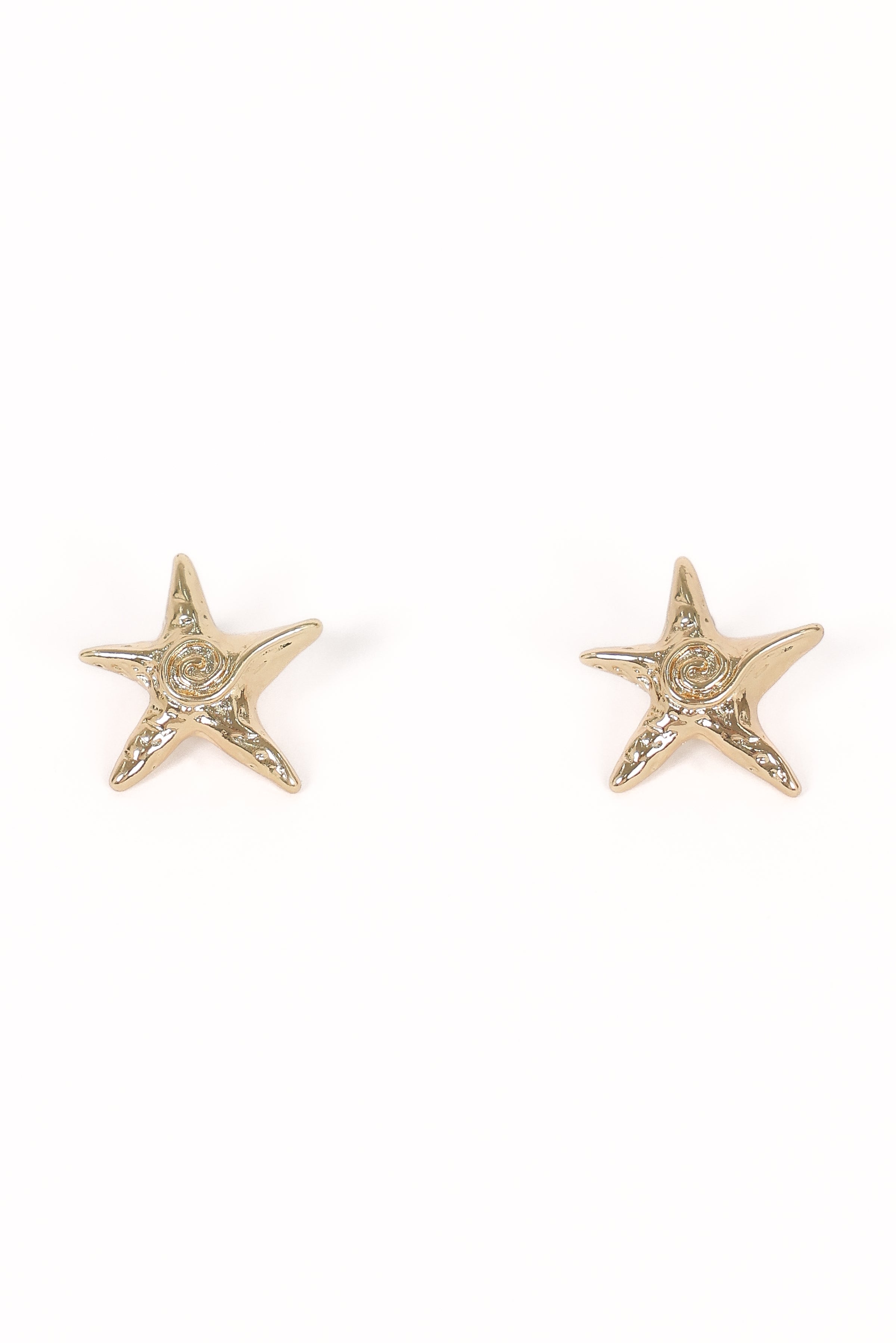 Petal and Pup USA ACCESSORIES Bliss Starfish Earrings - Gold One Size