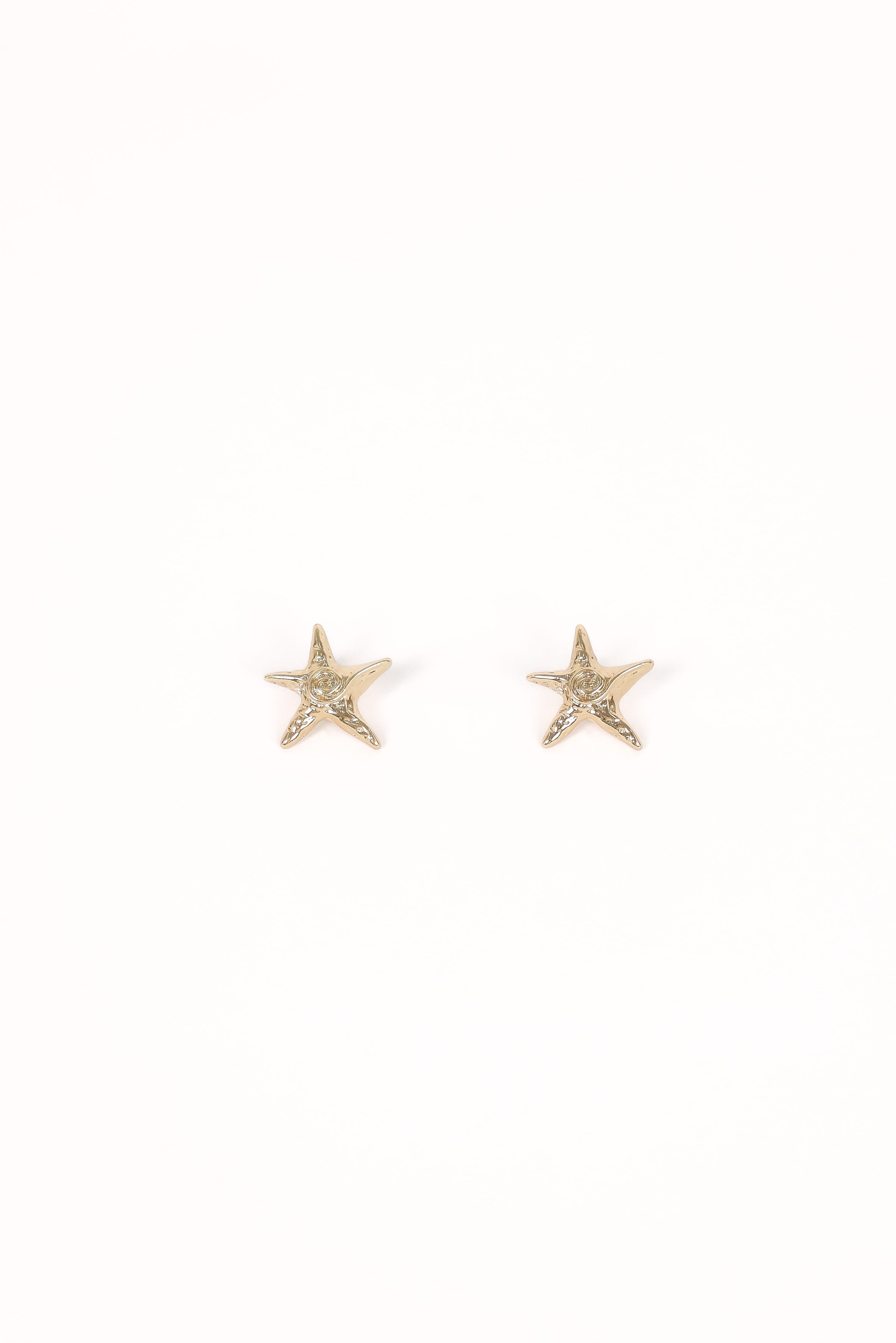 Petal and Pup USA ACCESSORIES Bliss Starfish Earrings - Gold One Size