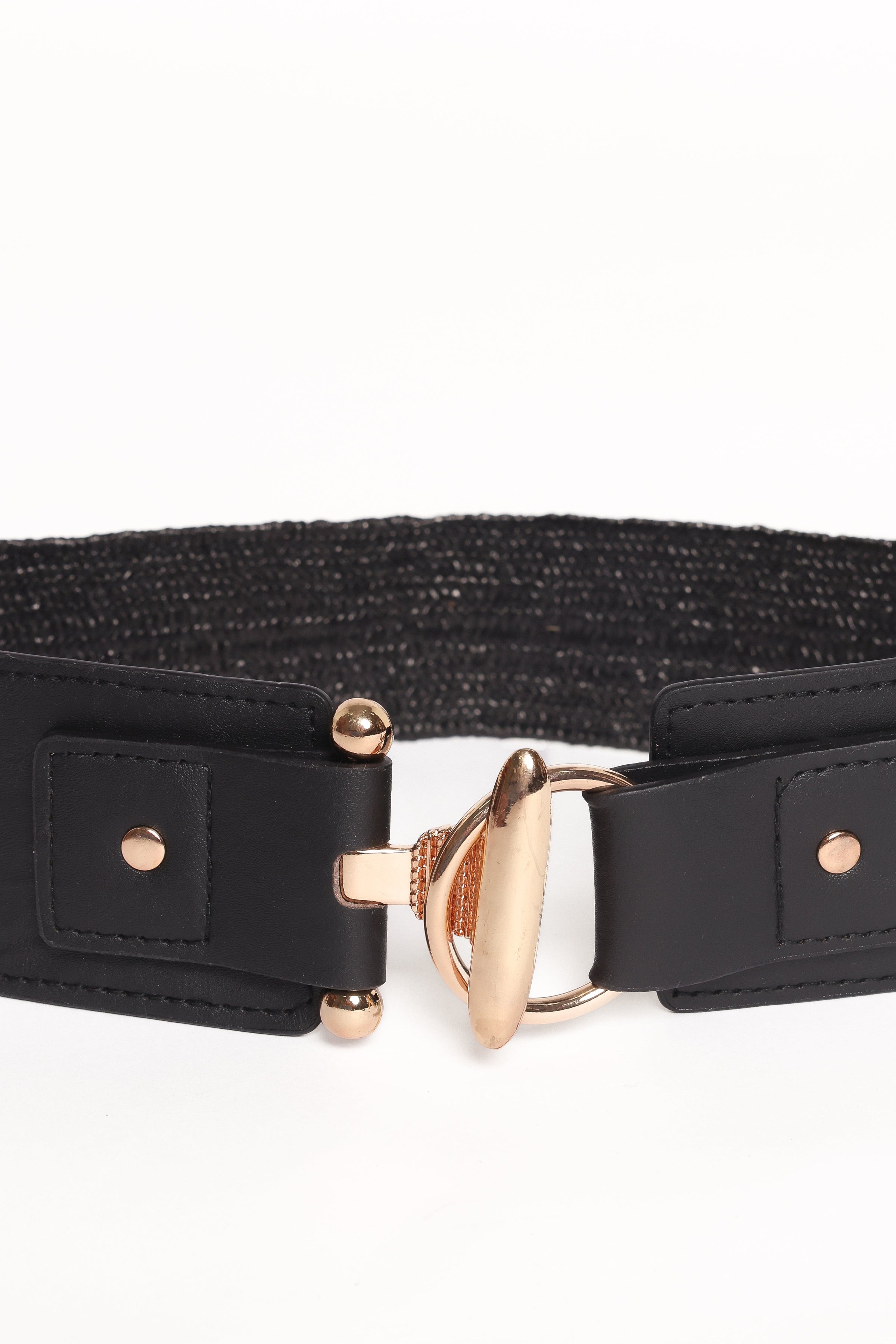 Petal and Pup USA ACCESSORIES Bonnie Belt - Black One Size