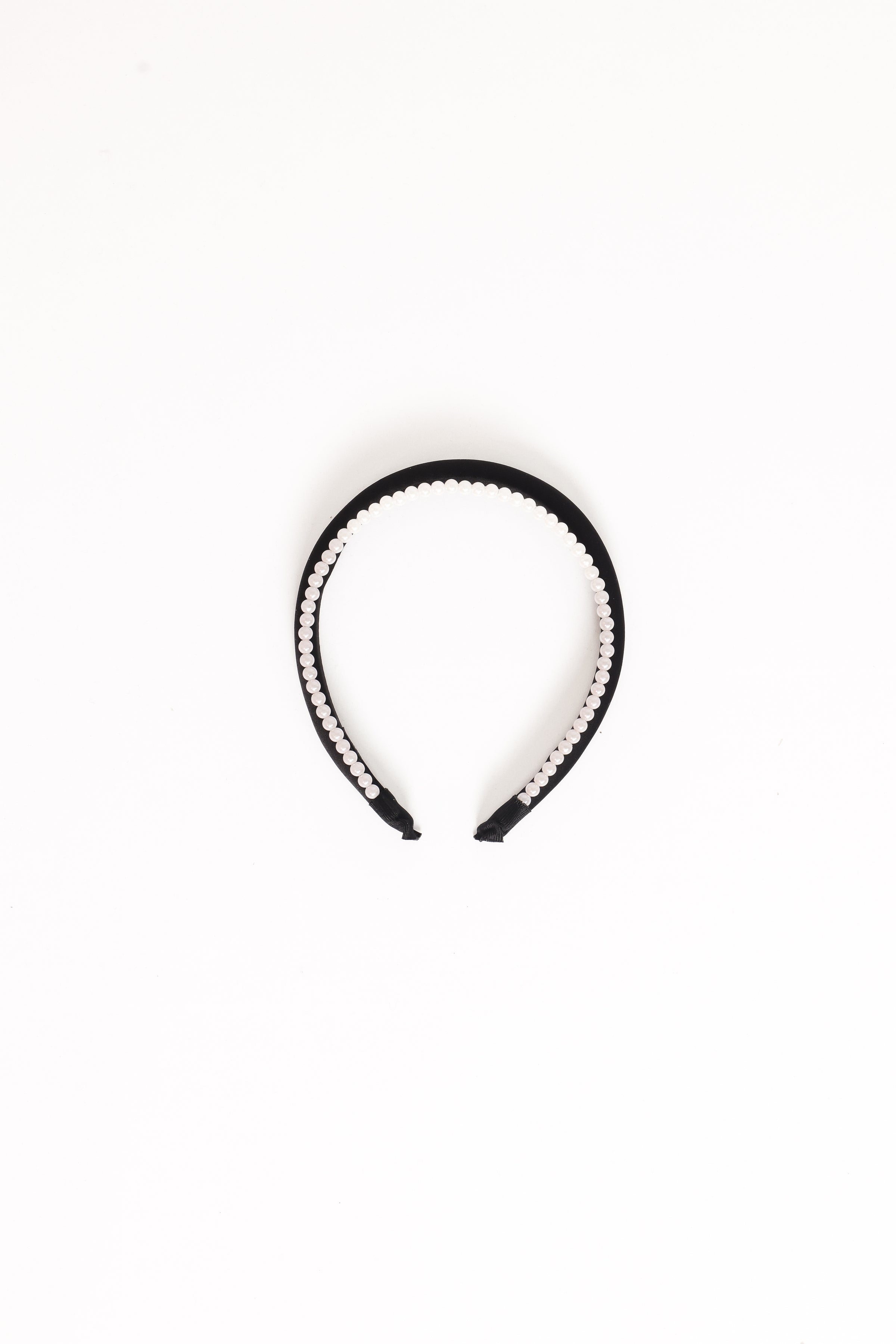 Petal and Pup USA ACCESSORIES Breanna Headband - Pearl/Black One Size