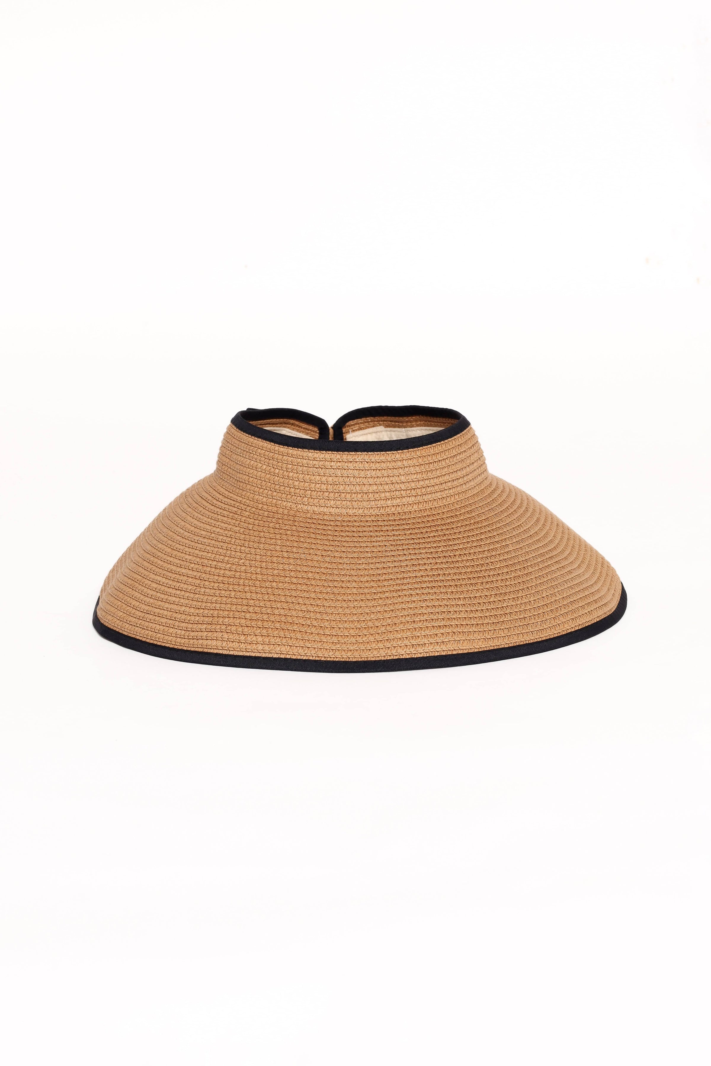 Petal and Pup USA ACCESSORIES Brigid Hat - Tan/Black One Size