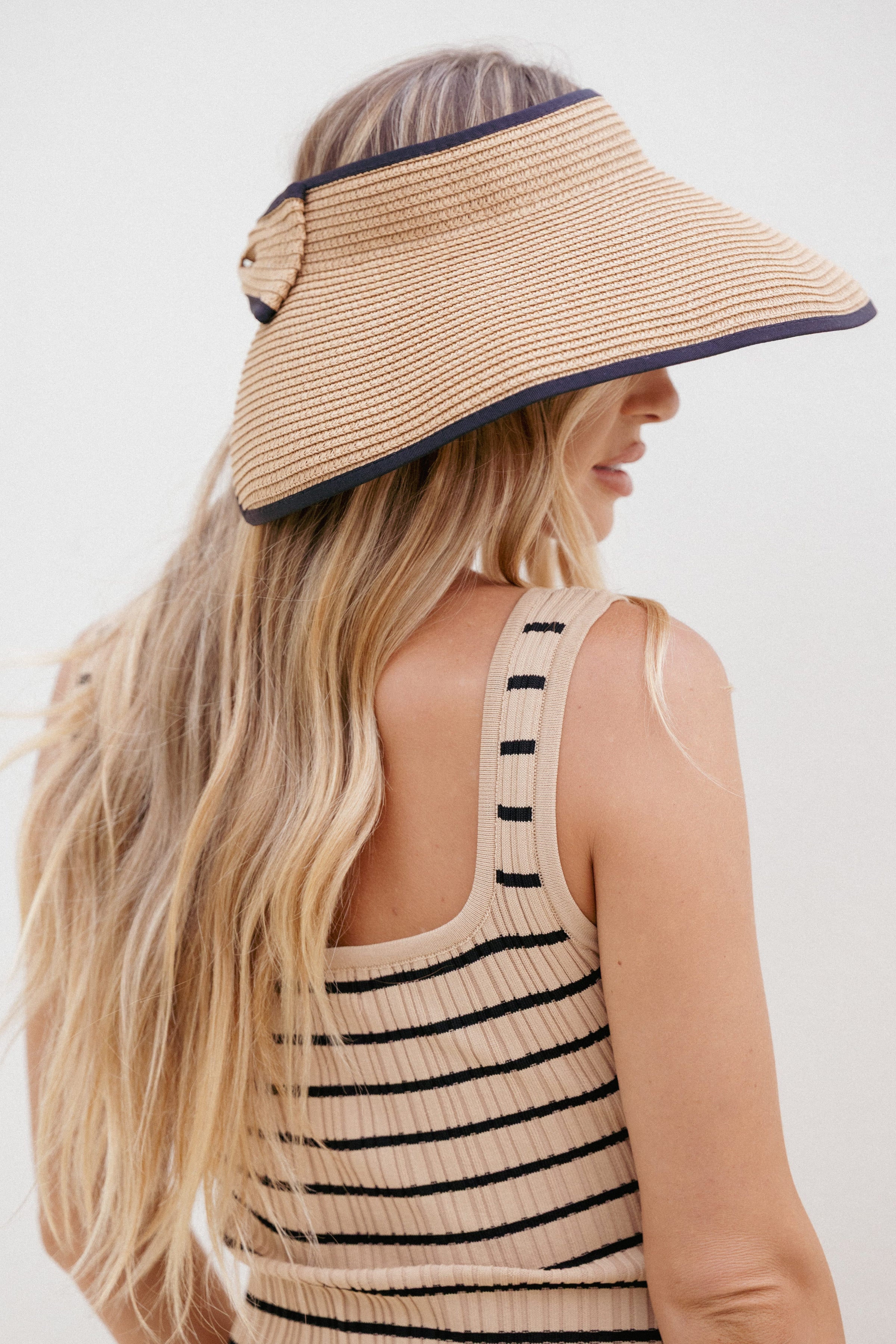 Petal and Pup USA ACCESSORIES Brigid Hat - Tan/Black One Size