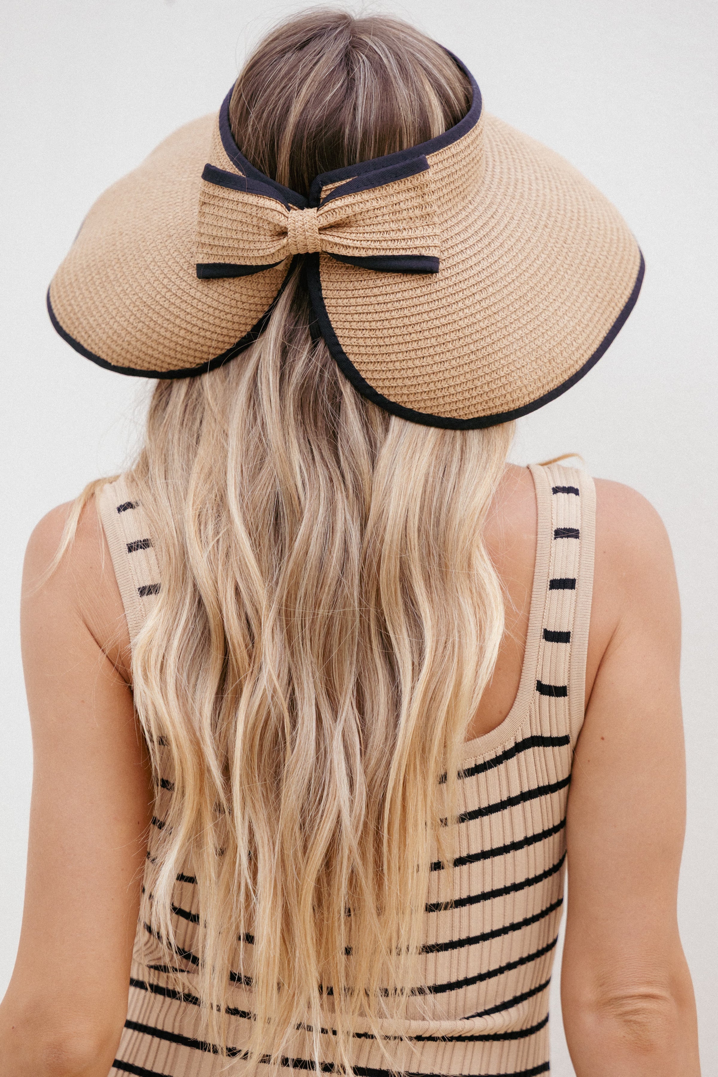 Petal and Pup USA ACCESSORIES Brigid Hat - Tan/Black One Size