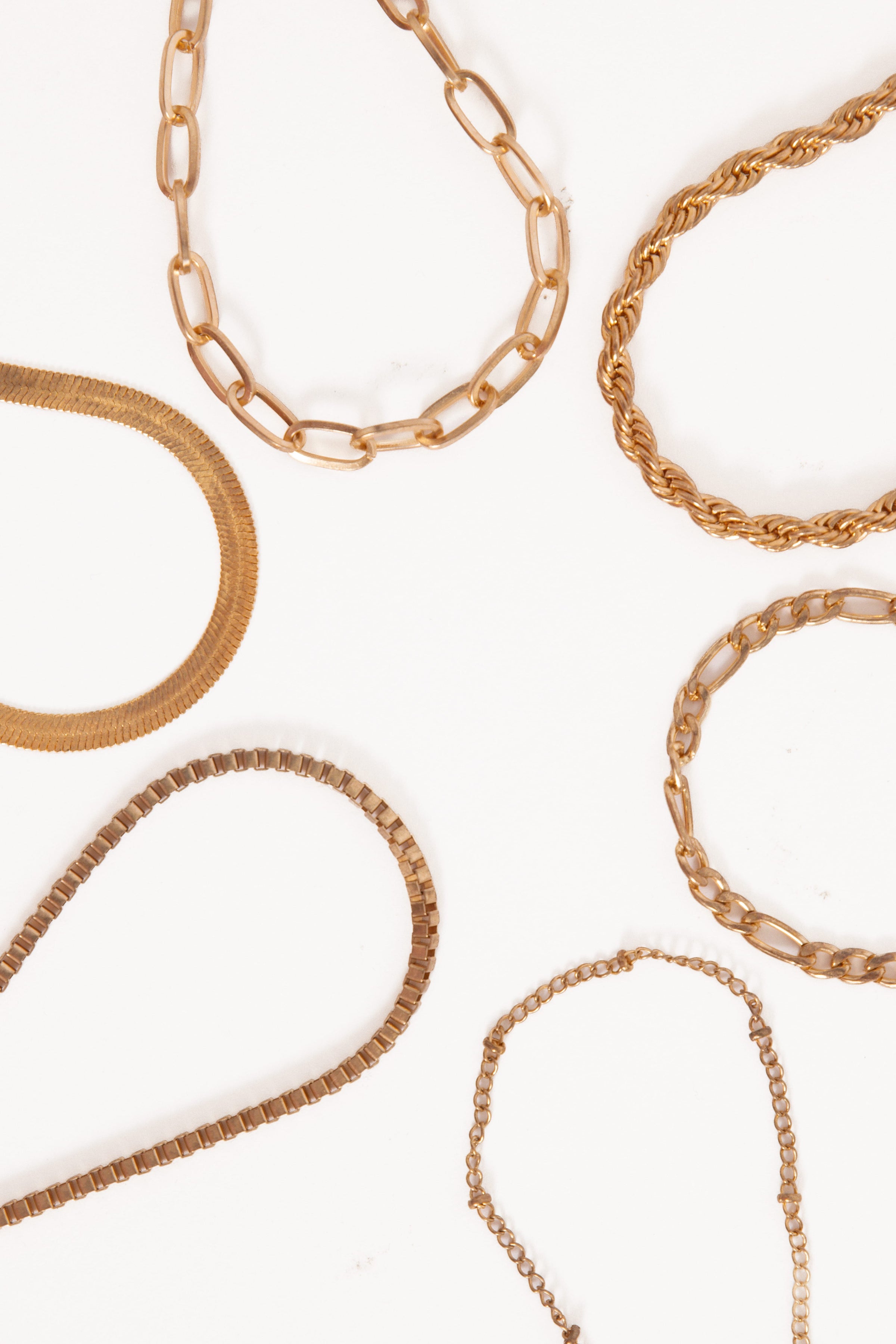 Petal and Pup USA ACCESSORIES Brooklyn Bracelet Set - Gold One Size