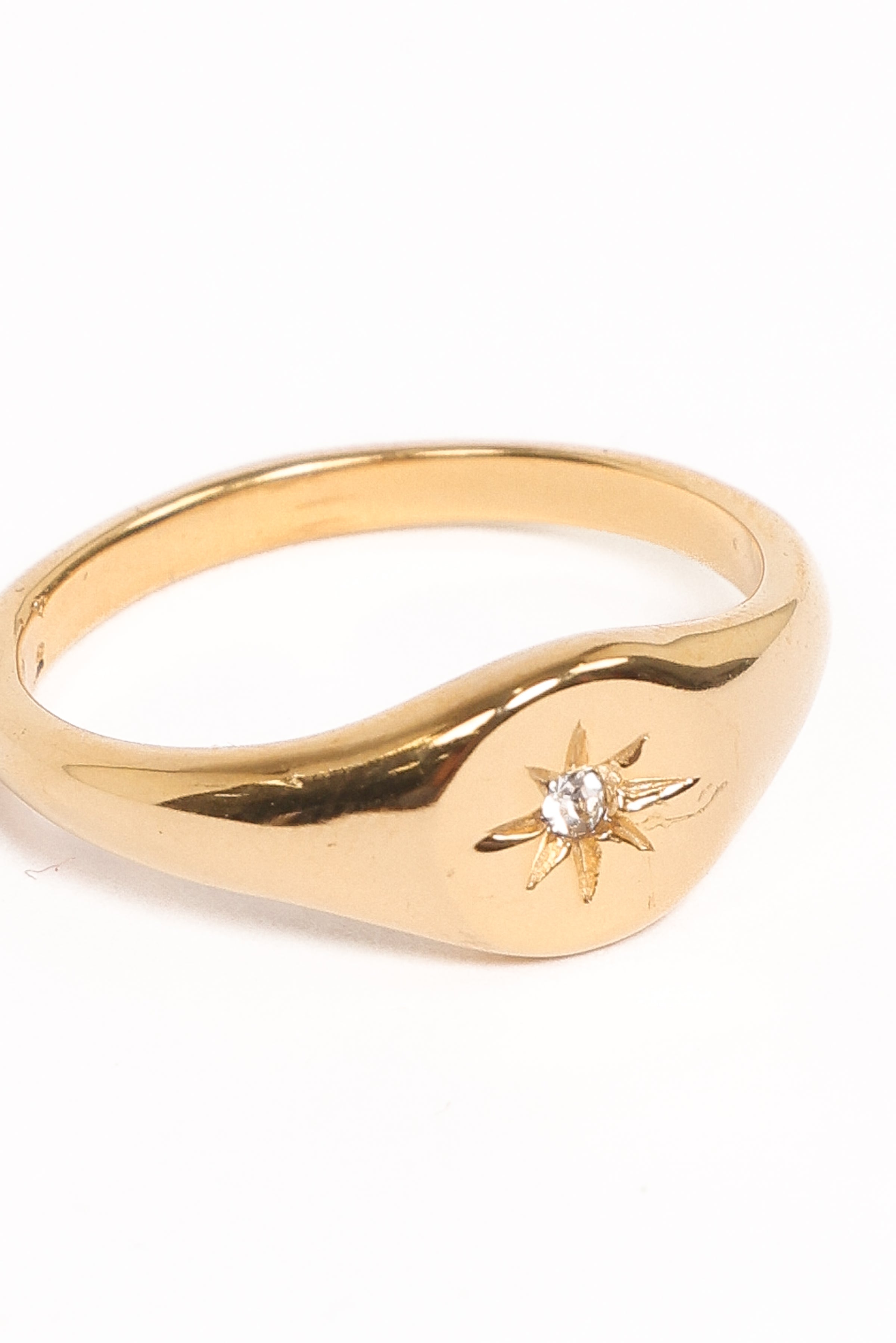 Petal and Pup USA ACCESSORIES Campbell Ring - Gold One Size