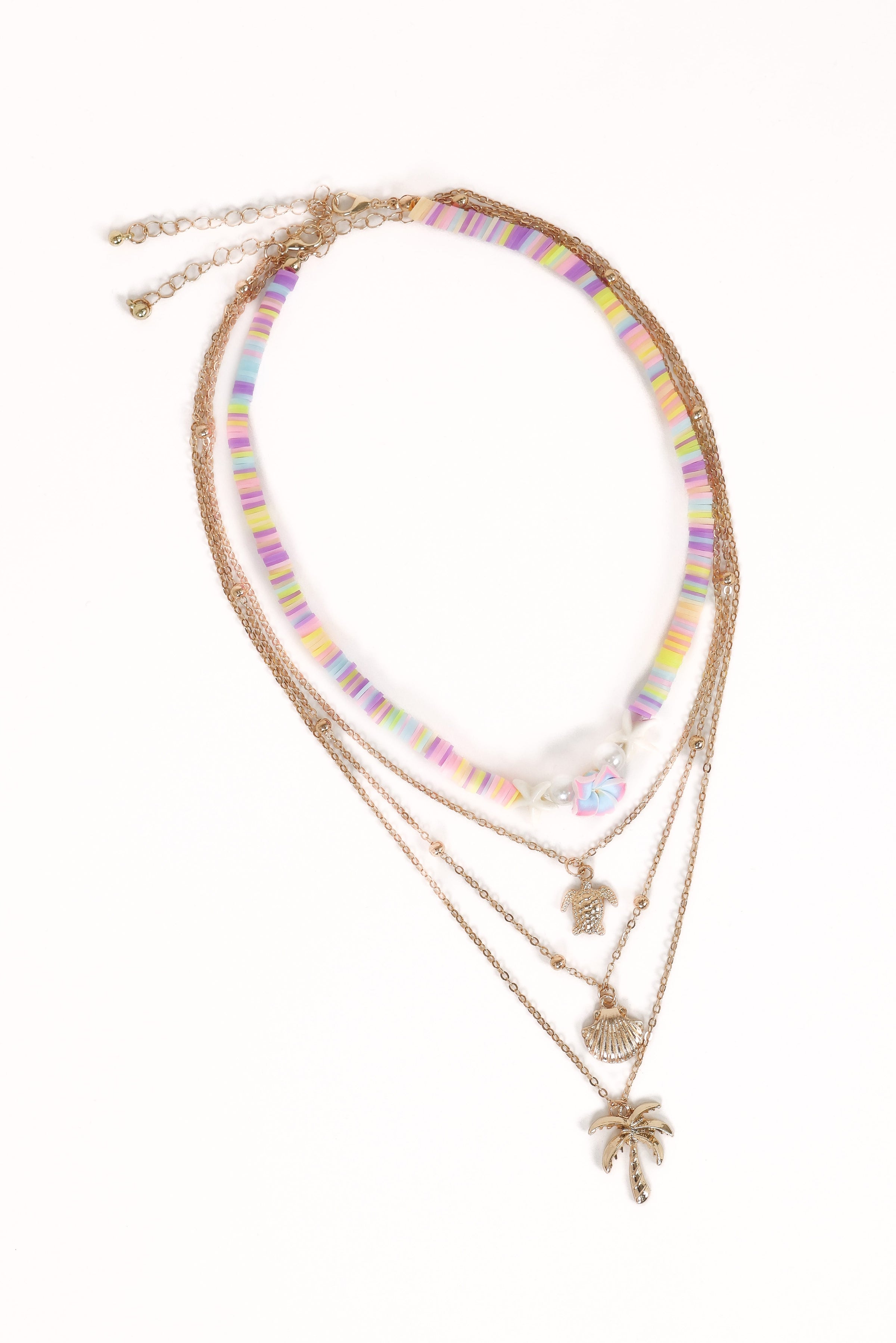 Petal and Pup USA ACCESSORIES Canyon Necklace - Gold One Size