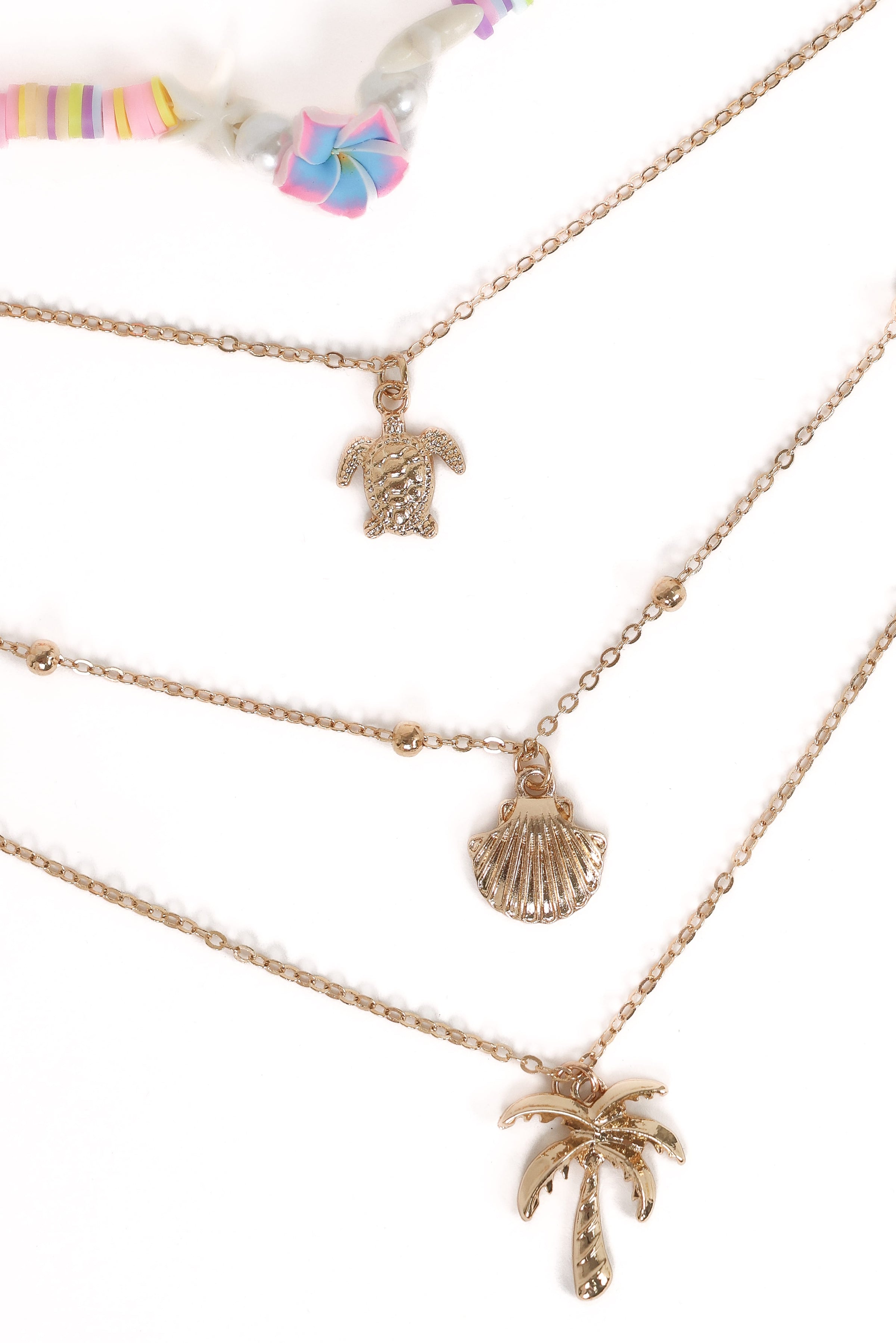 Petal and Pup USA ACCESSORIES Canyon Necklace - Gold One Size
